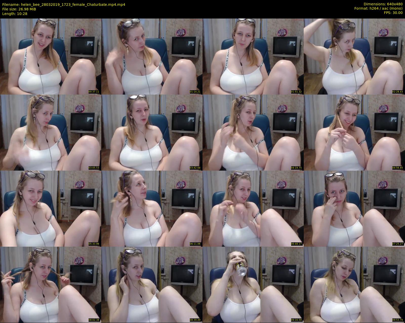helen_bee — 11 minute Chaturbate female cam show recording, 480p, Mar 28, 2019