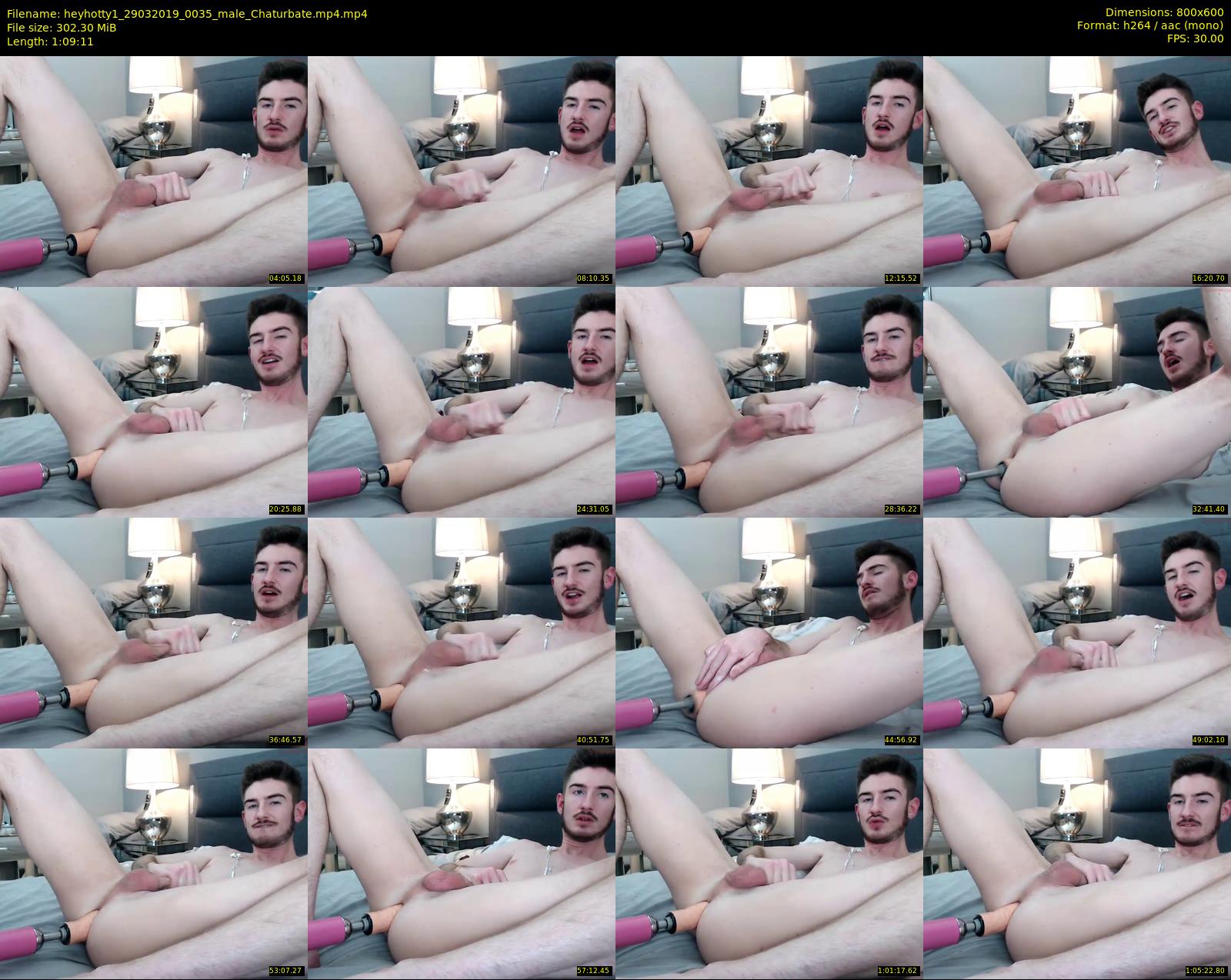 heyhotty1 — 70 minute Chaturbate male cam show recording, 480p, Mar 29, 2019