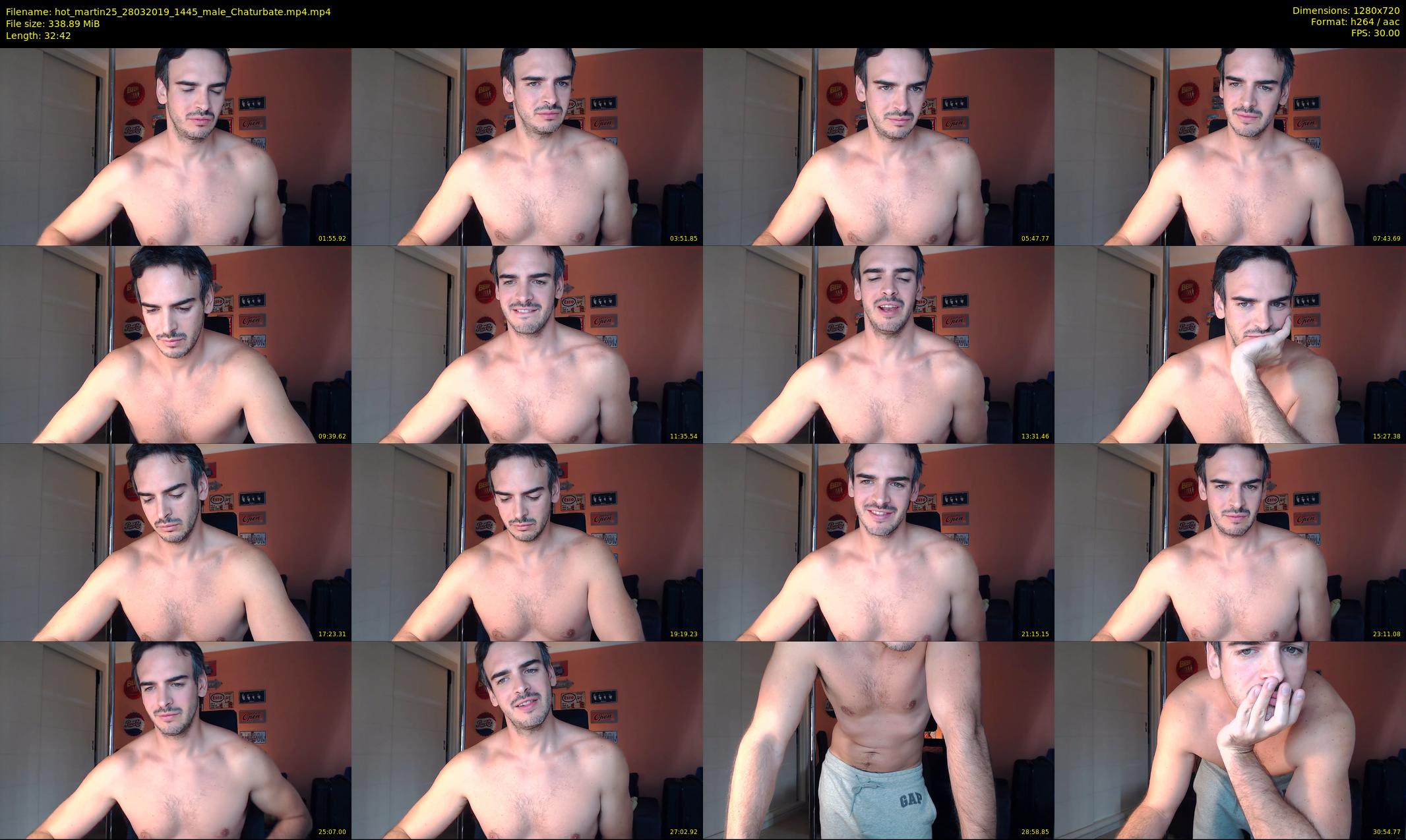 hot_martin25 — 33 minute Chaturbate male cam show recording, 720p, Mar 28, 2019