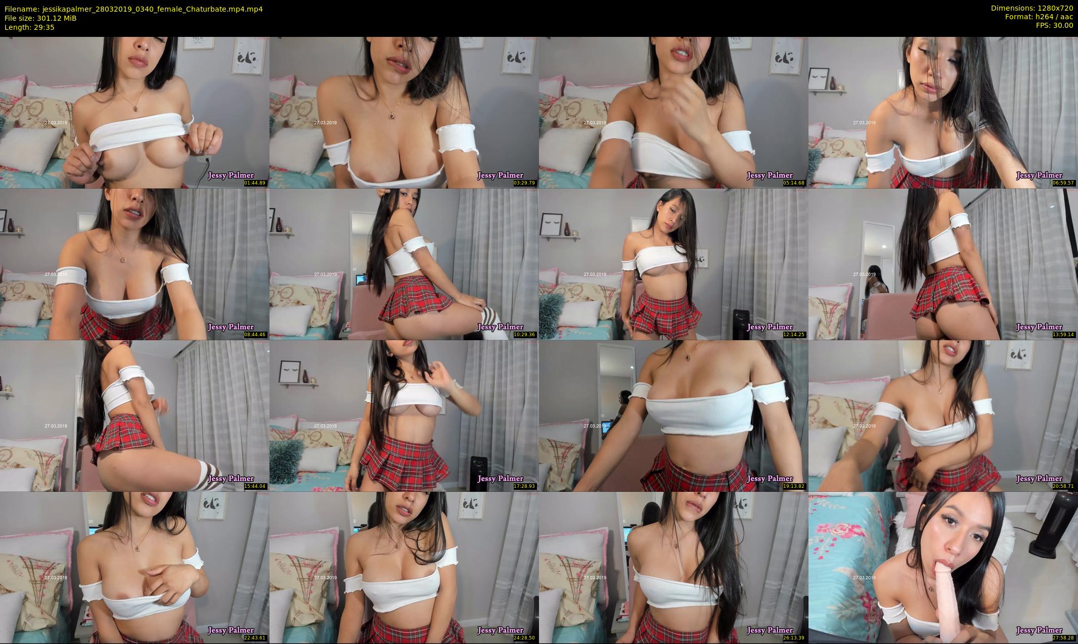 jessikapalmer — 30 minute Chaturbate female cam show recording, 720p, Mar 28, 2019