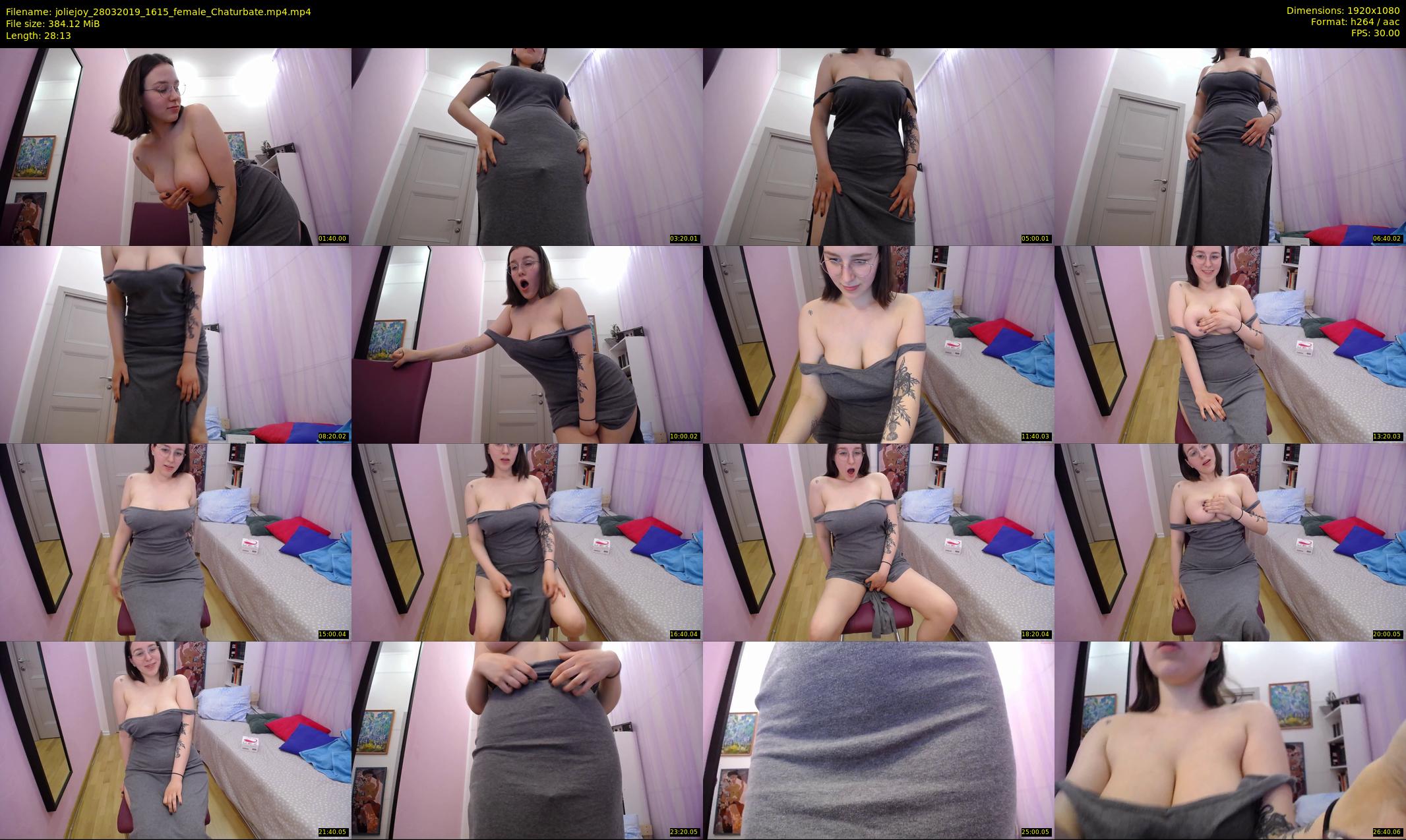 joliejoy — 29 minute Chaturbate female cam show recording, 1080p, Mar 28, 2019
