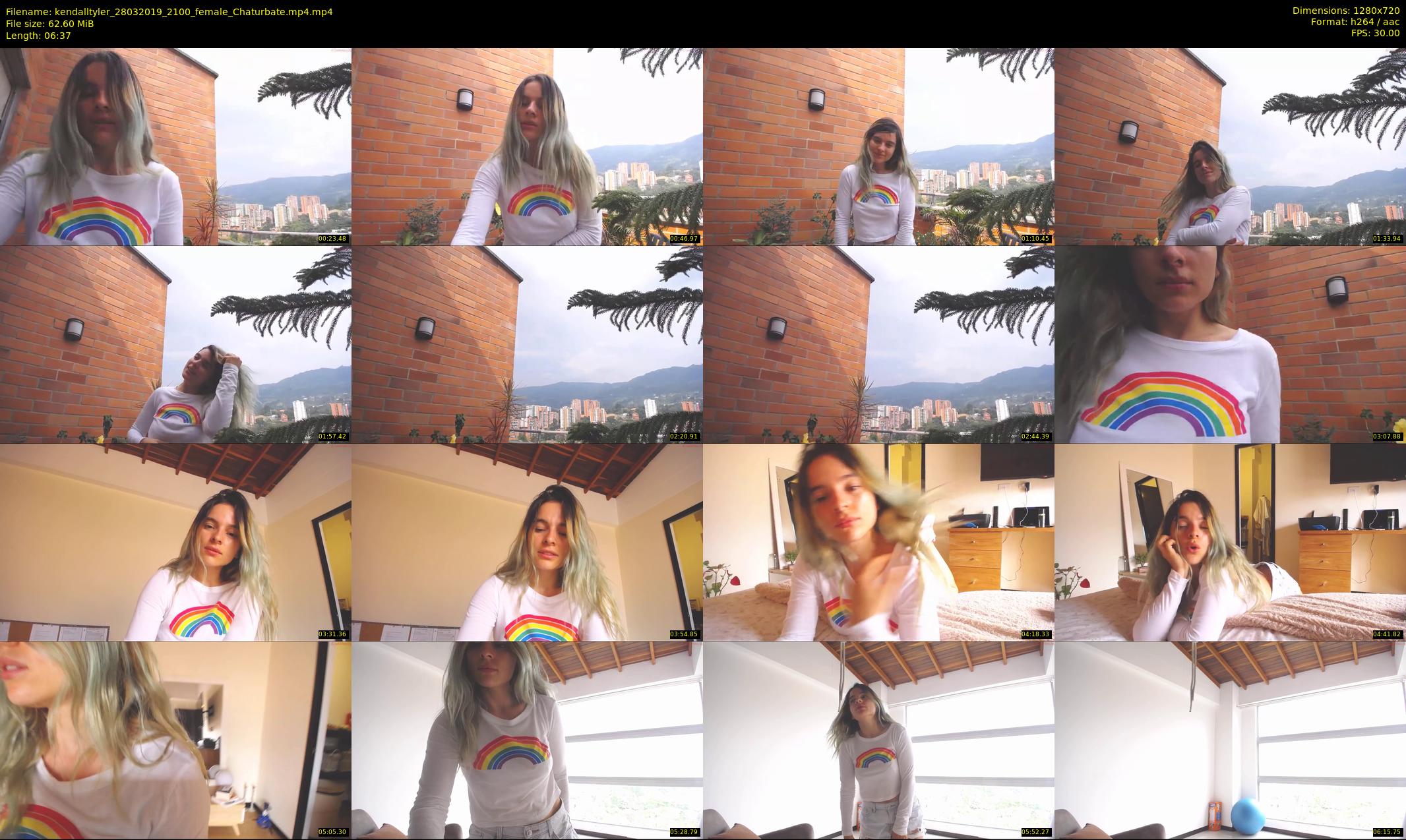 kendalltyler — 7 minute Chaturbate female cam show recording, 720p, Mar 28, 2019