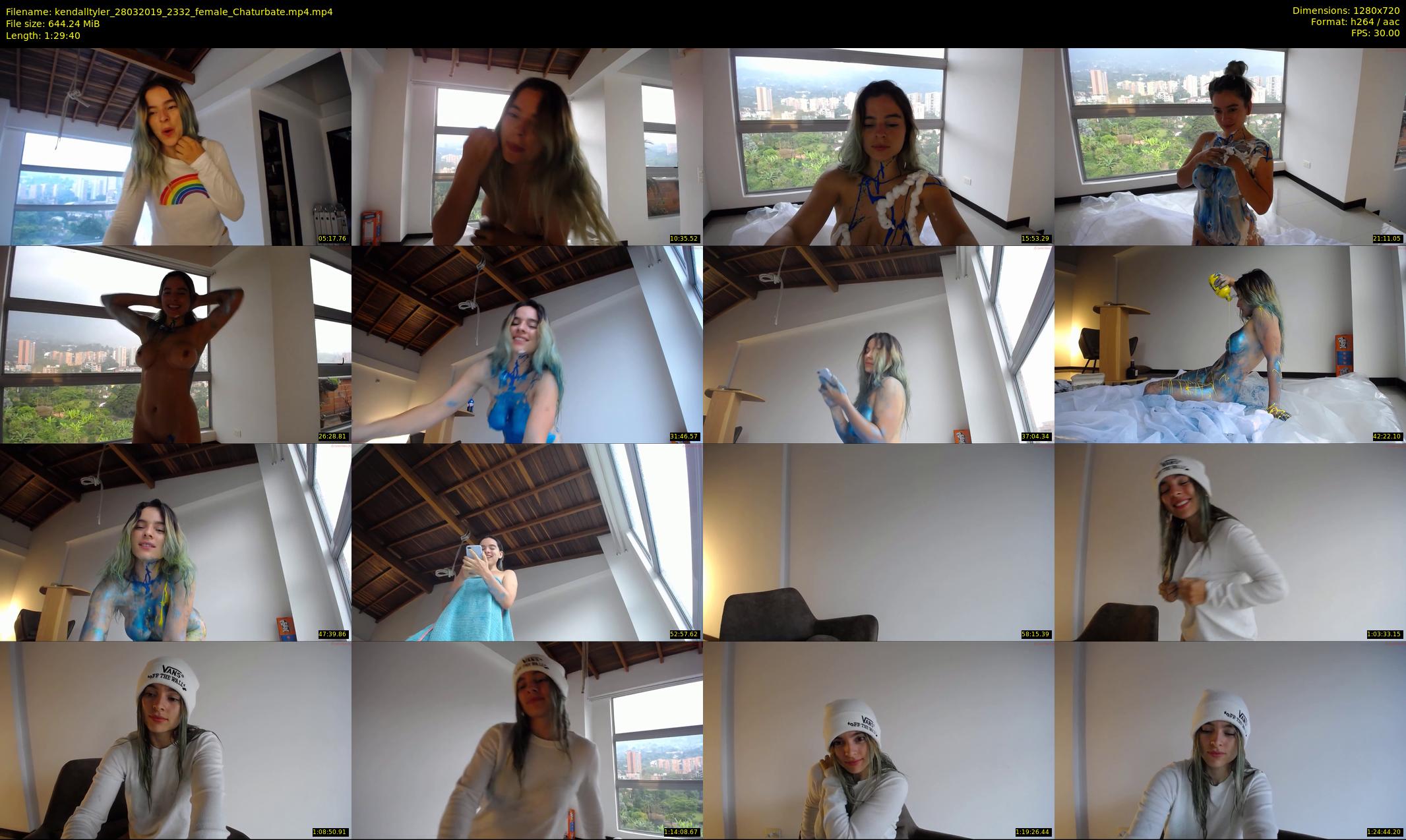 kendalltyler — 90 minute Chaturbate female cam show recording, 720p, Mar 28, 2019