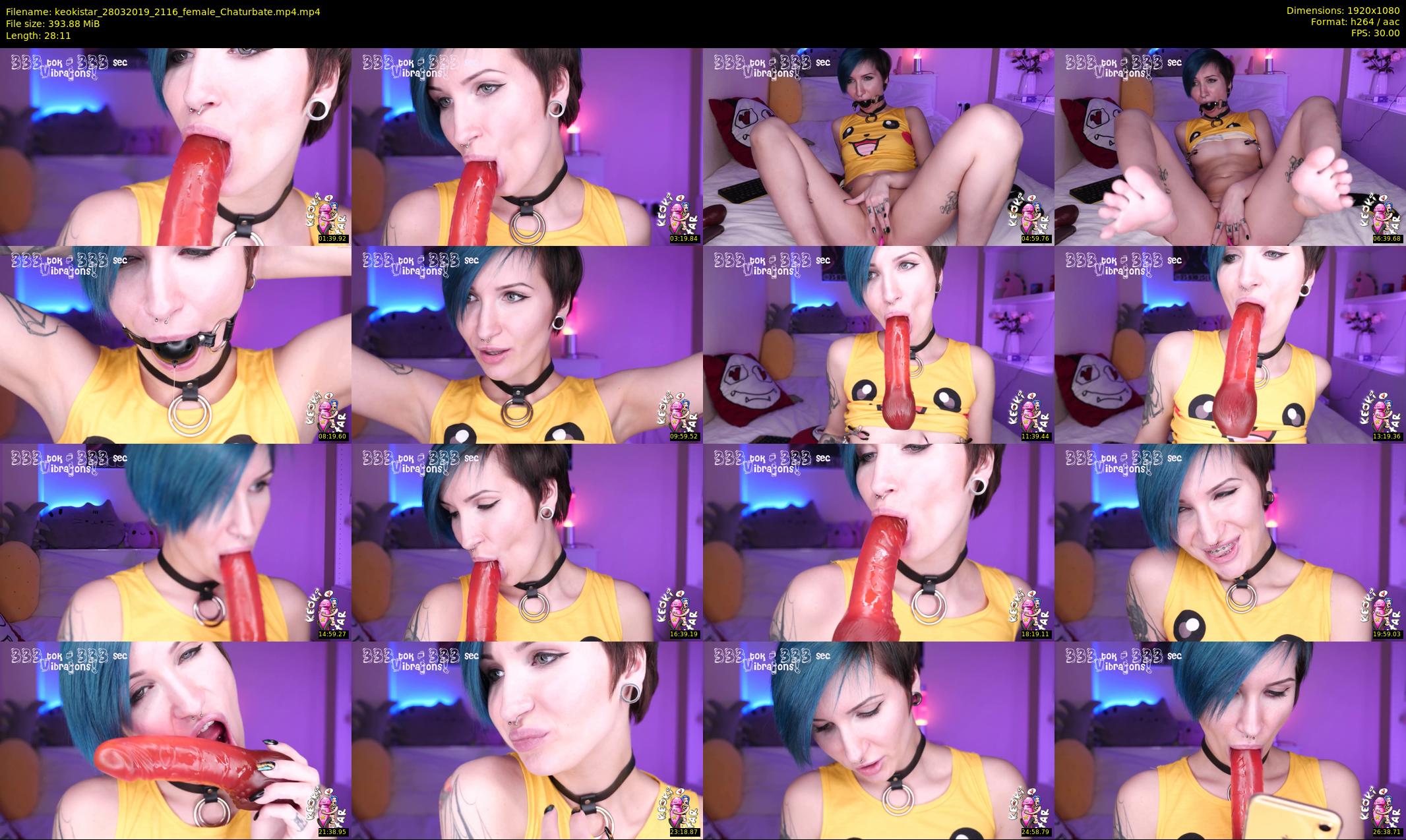 keokistar — 29 minute Chaturbate female cam show recording, 1080p, Mar 28, 2019
