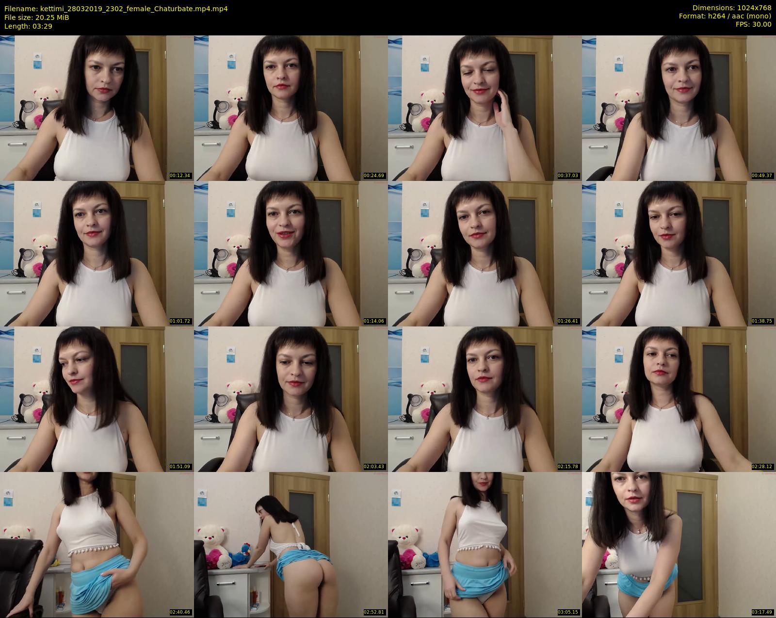 kettimi — 4 minute Chaturbate female cam show recording, 720p, Mar 28, 2019