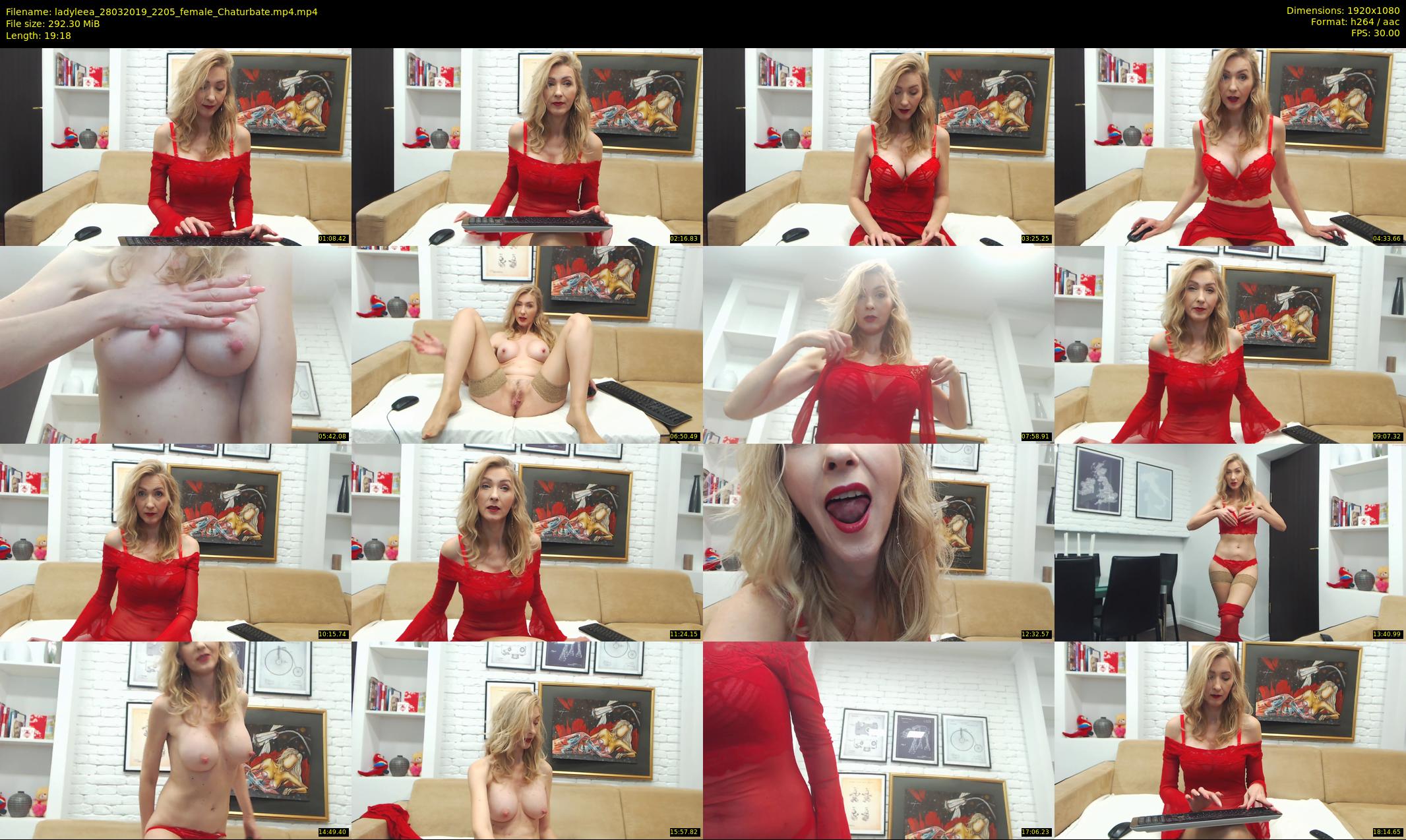 ladyleea — 20 minute Chaturbate female cam show recording, 1080p, Mar 28, 2019