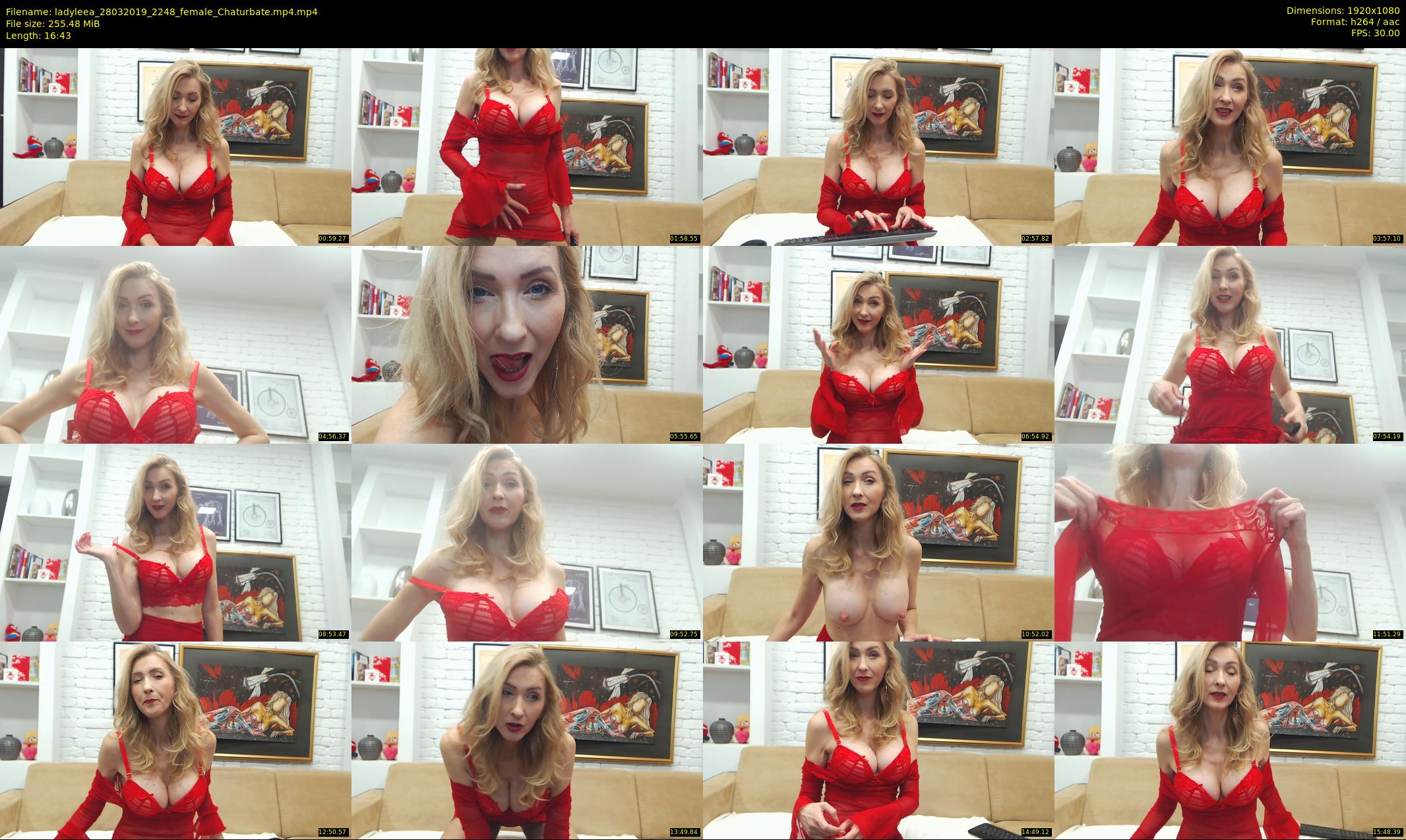 ladyleea — 17 minute Chaturbate female cam show recording, 1080p, Mar 28, 2019