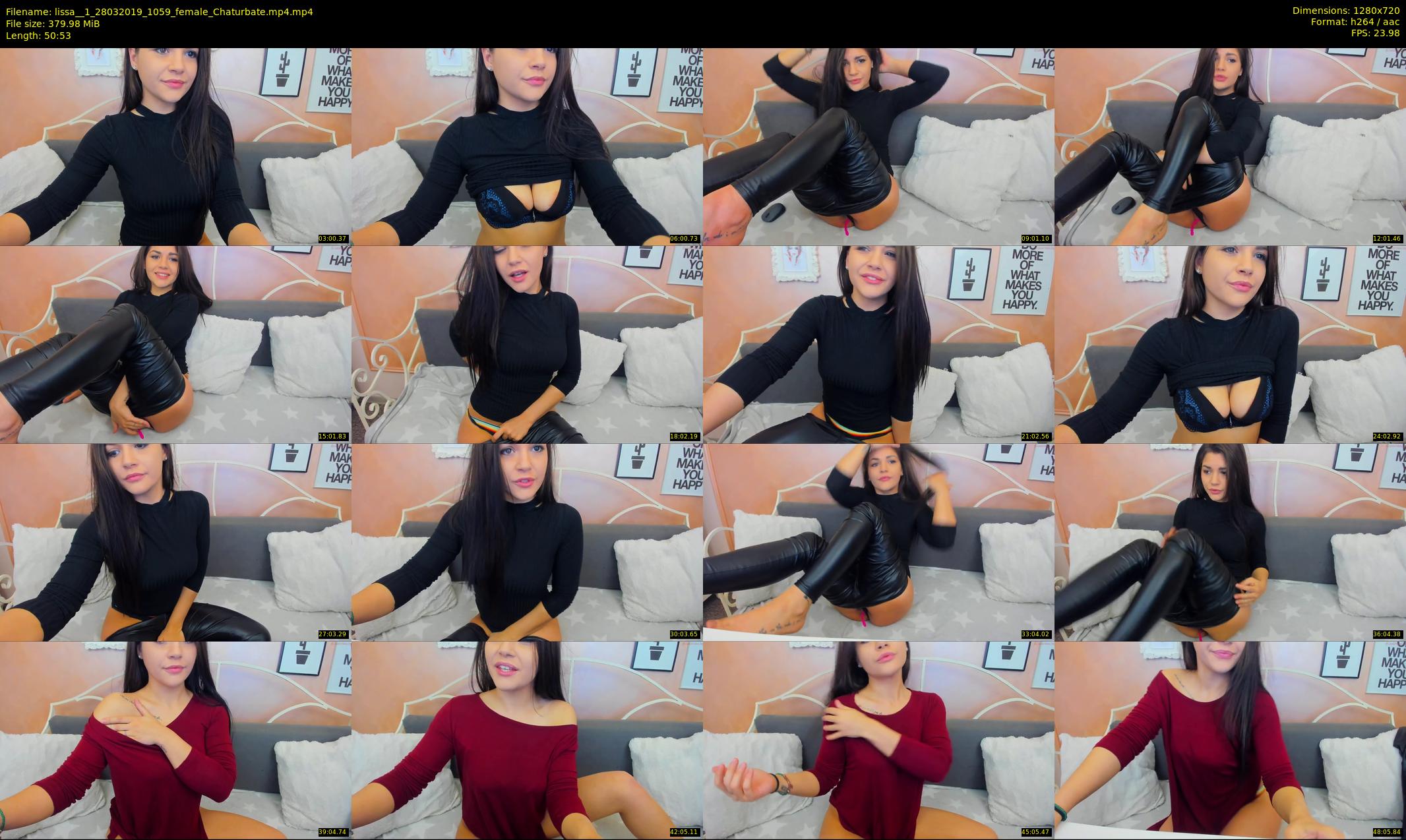 lissa__1 — 51 minute Chaturbate female cam show recording, 720p, Mar 28, 2019
