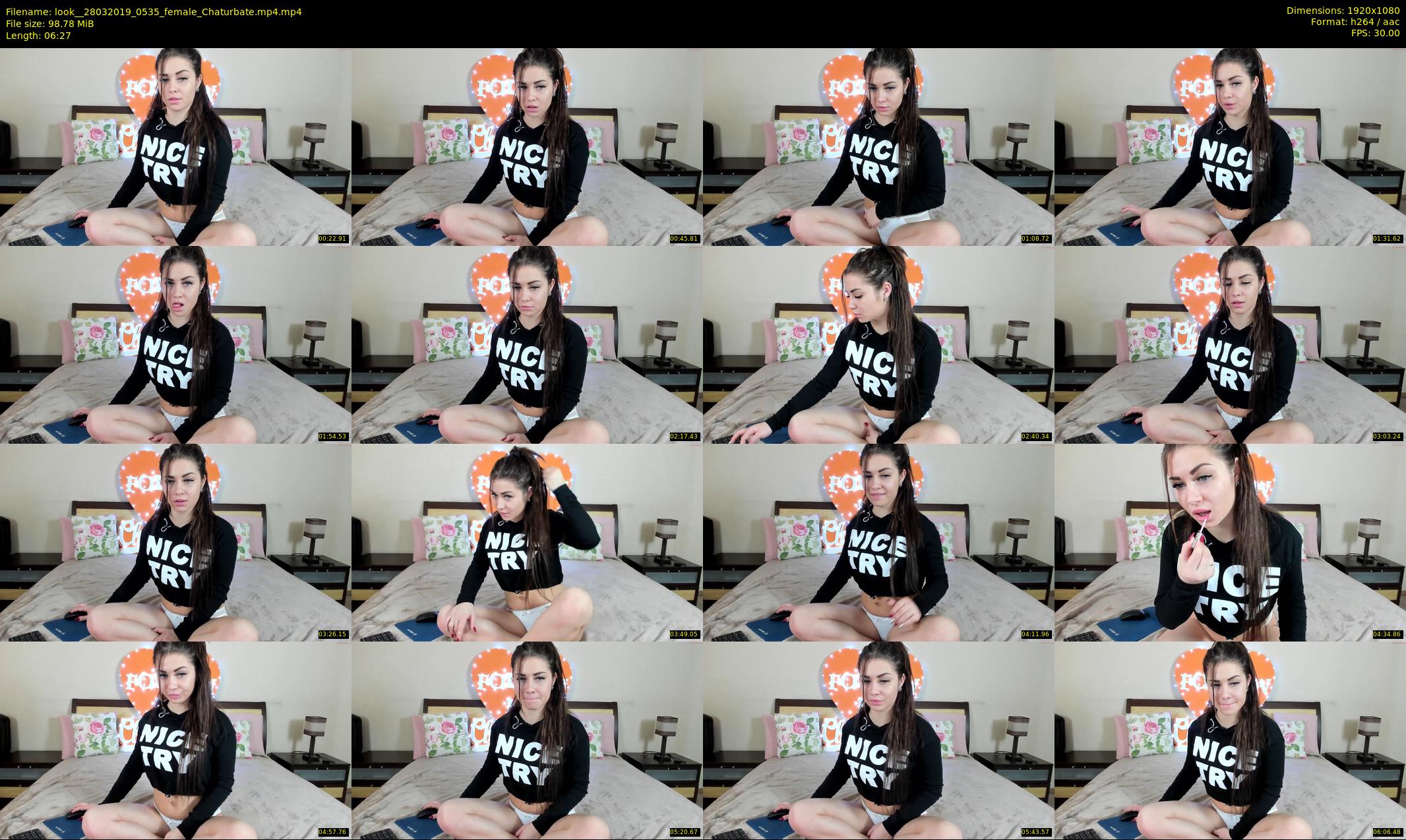 look_ — 7 minute Chaturbate female cam show recording, 1080p, Mar 28, 2019