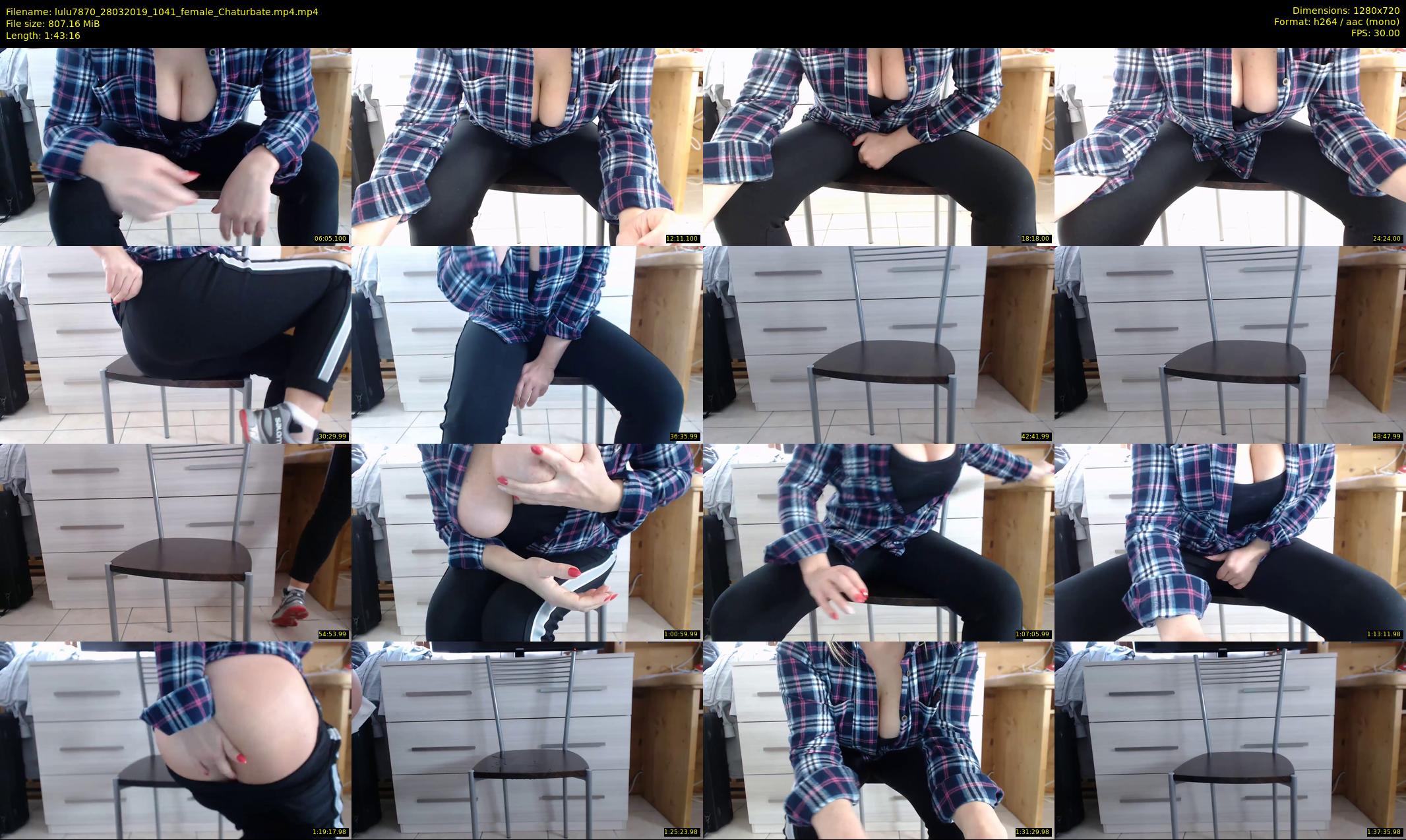 lulu7870 — 104 minute Chaturbate female cam show recording, 720p, Mar 28, 2019