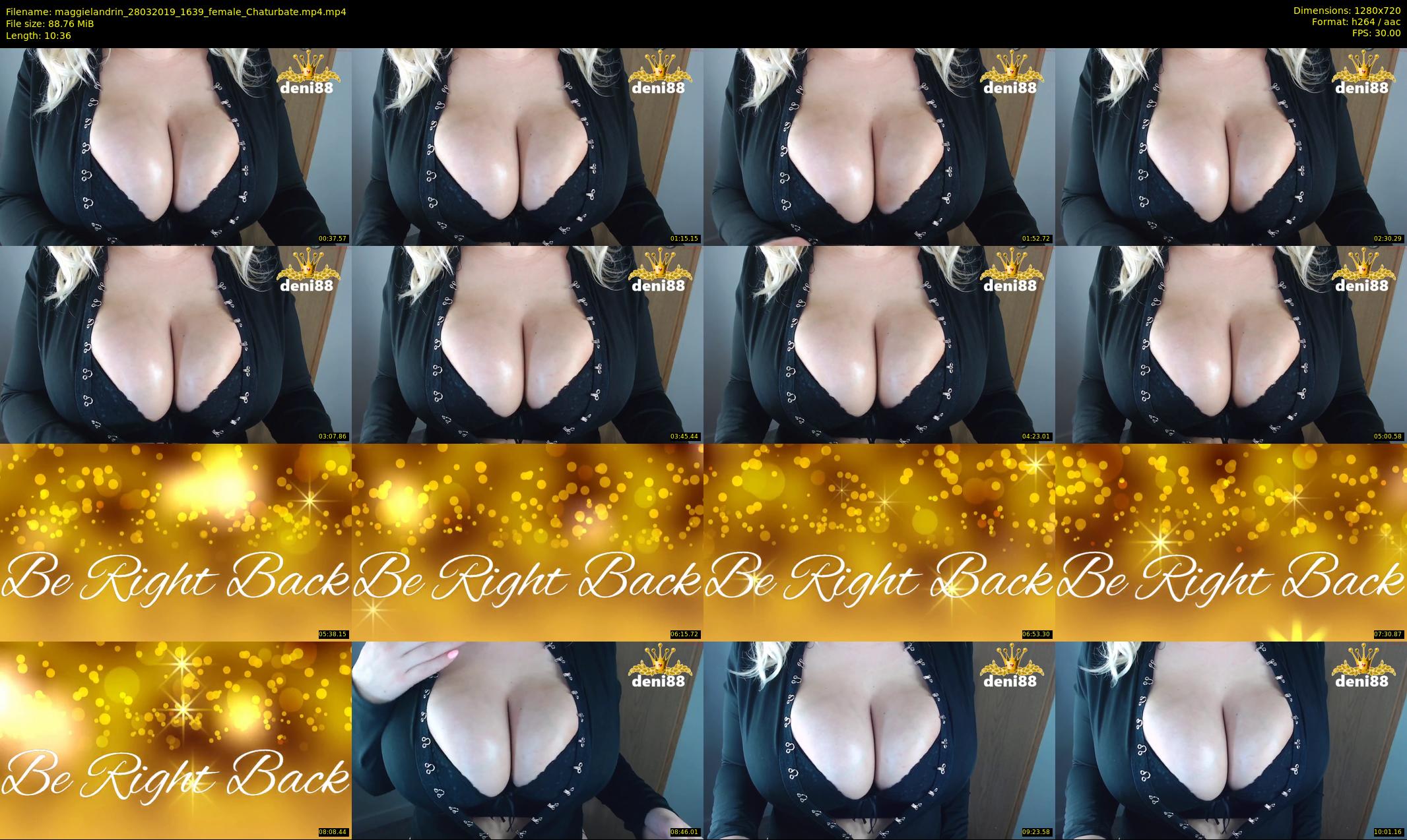maggielandrin — 11 minute Chaturbate female cam show recording, 720p, Mar 28, 2019
