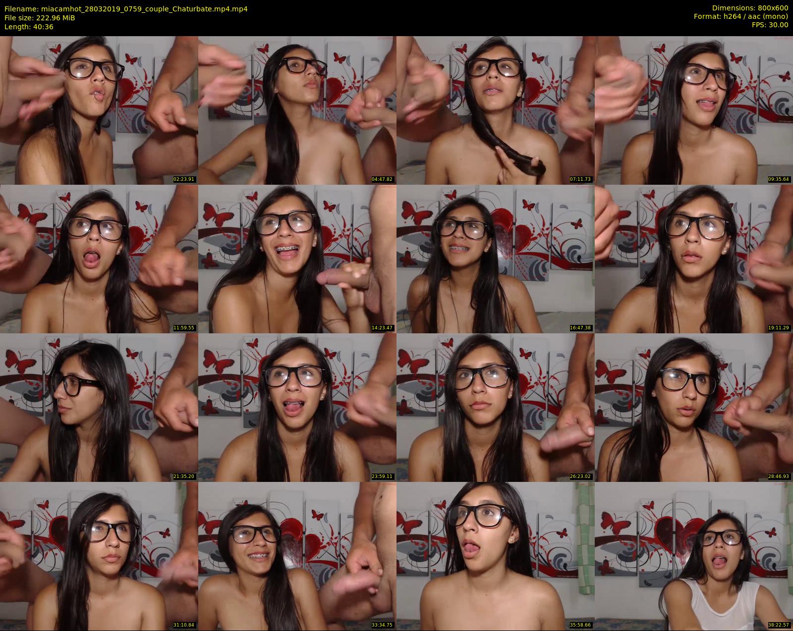 miacamhot — 41 minute Chaturbate couple cam show recording, 480p, Mar 28, 2019