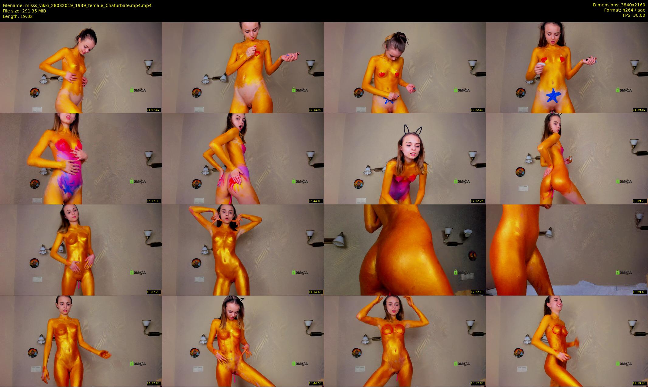 misss_vikki — 20 minute Chaturbate female cam show recording, 4K, Mar 28, 2019