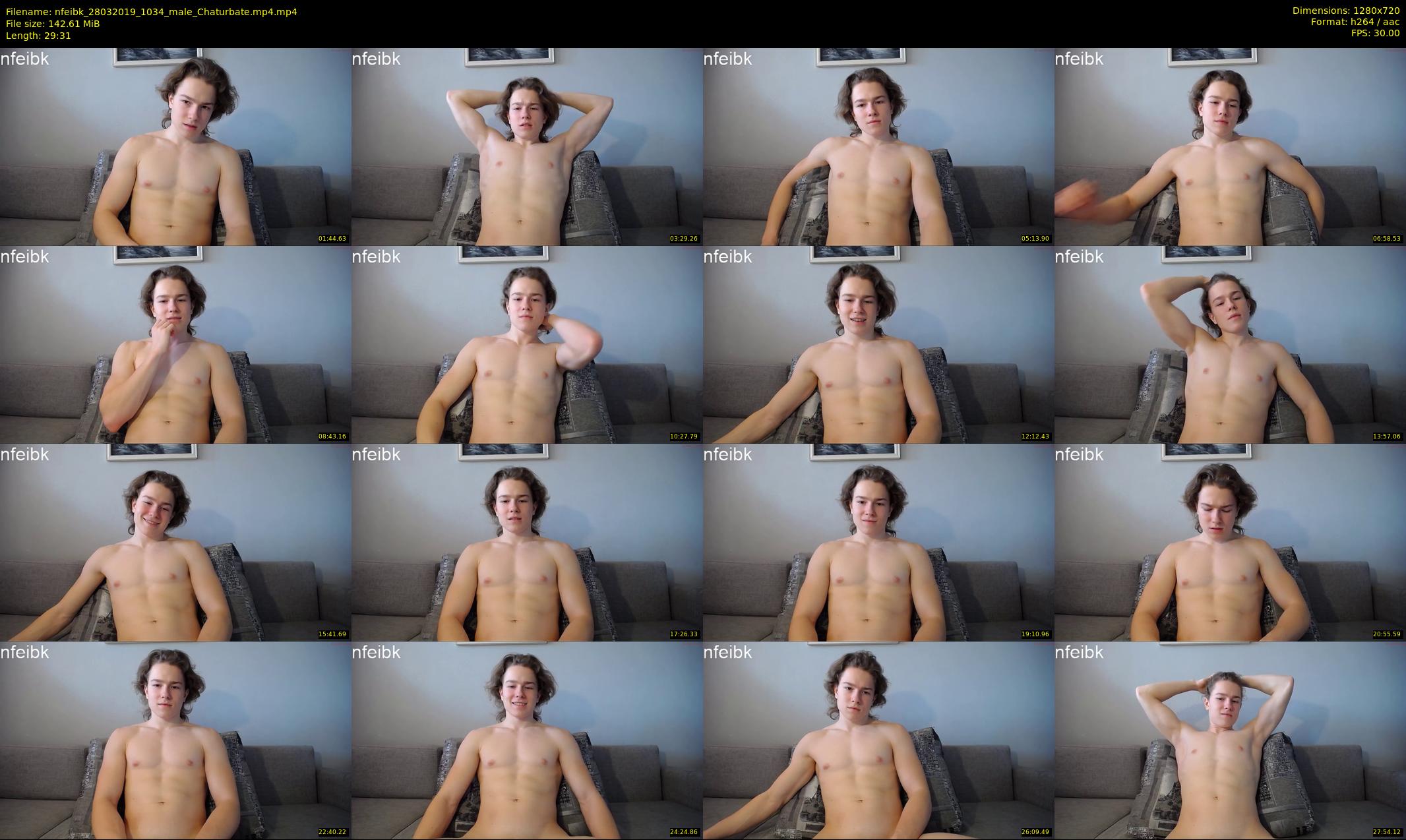 nfeibk — 30 minute Chaturbate male cam show recording, 720p, Mar 28, 2019