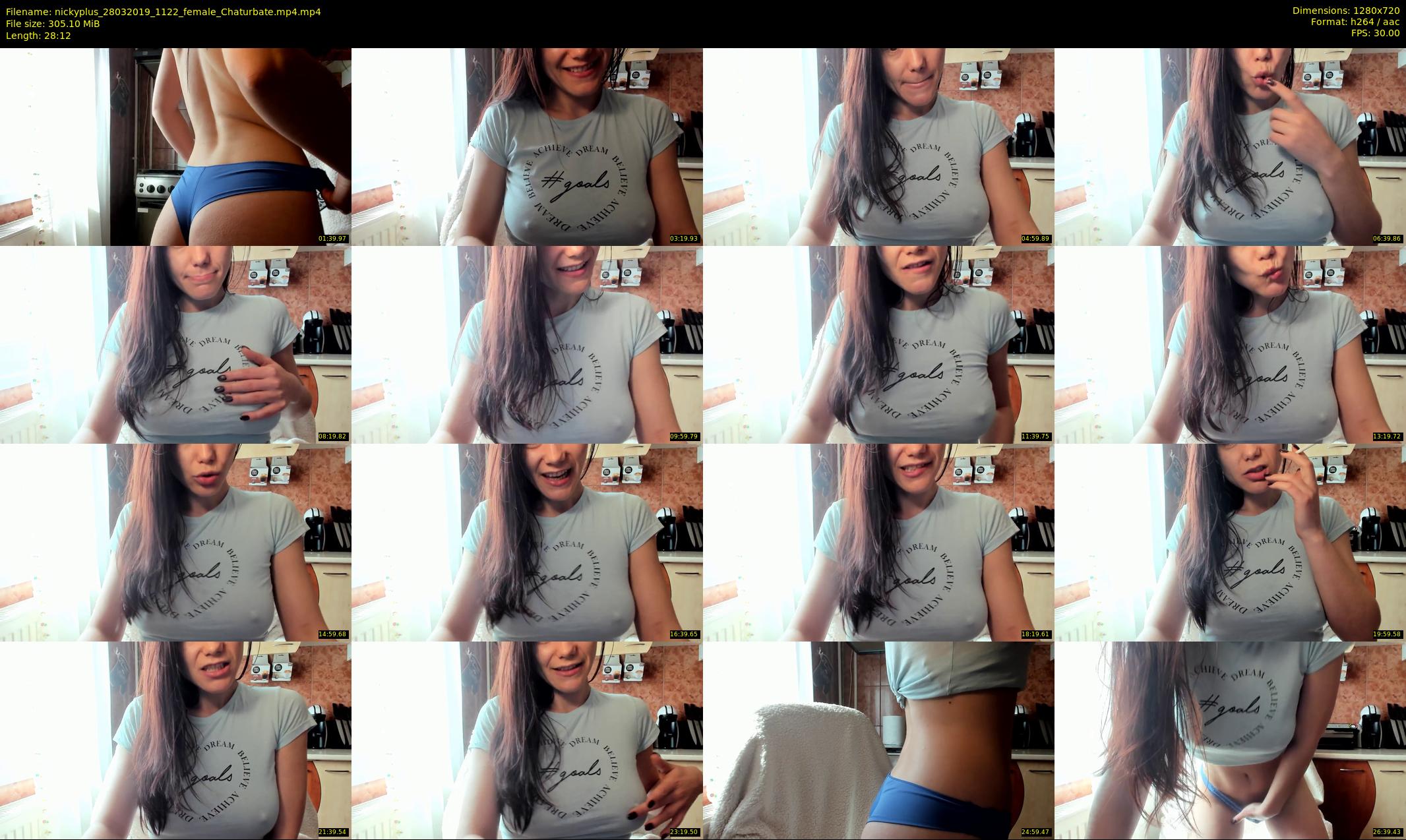 nickyplus — 29 minute Chaturbate couple cam show recording, 720p, Mar 28, 2019