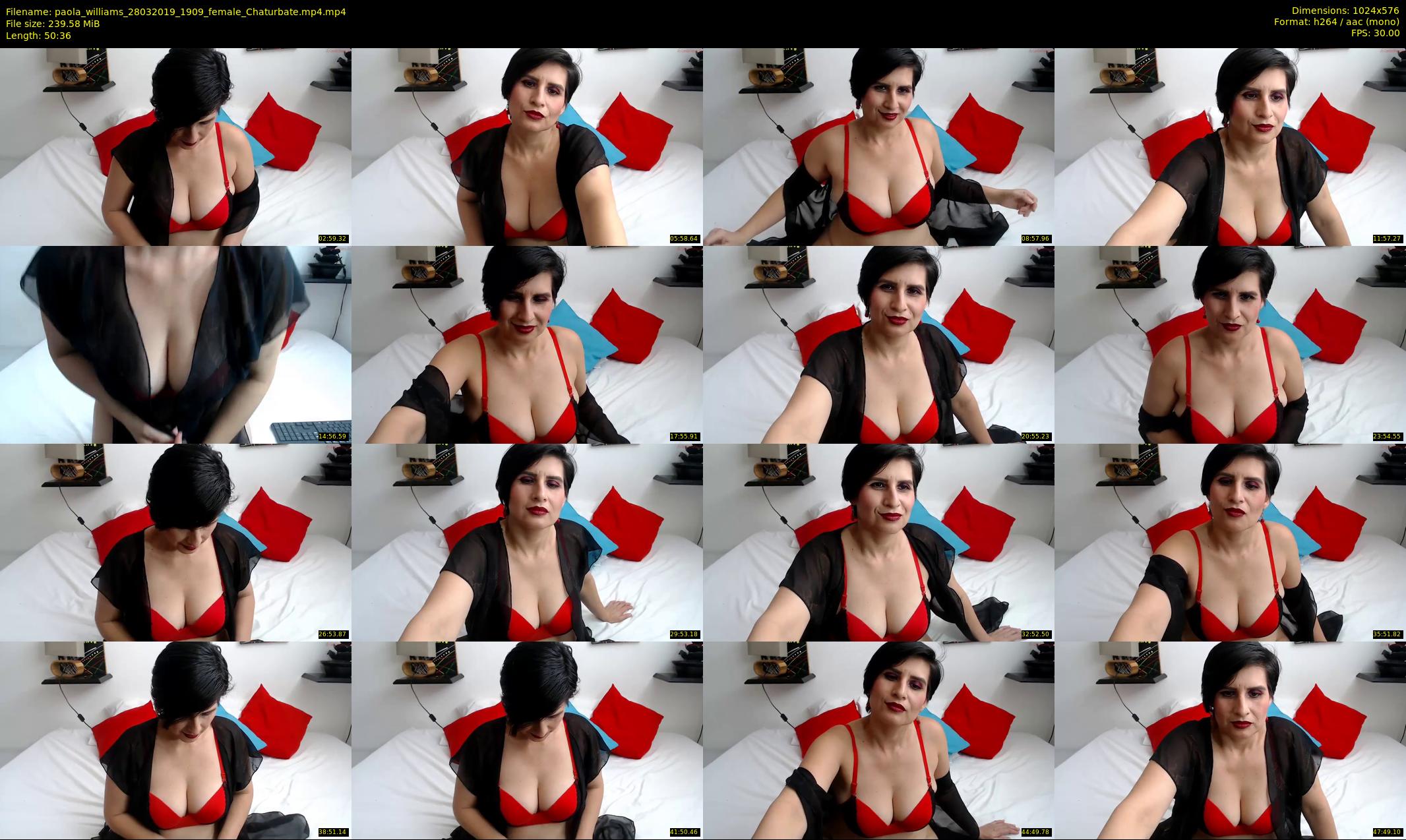 paola_williams — 51 minute Chaturbate female cam show recording, 480p, Mar 28, 2019