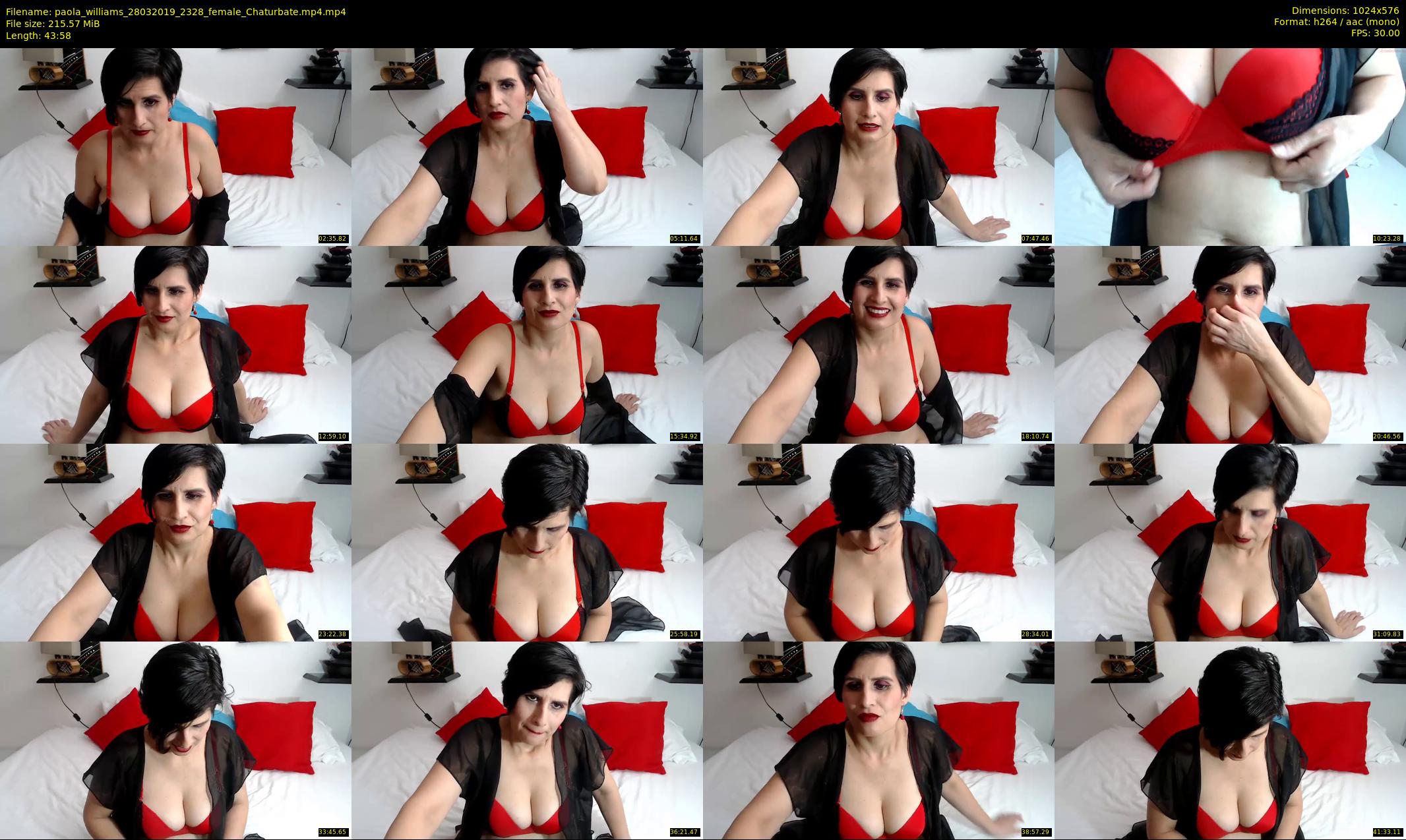 paola_williams — 44 minute Chaturbate female cam show recording, 480p, Mar 28, 2019