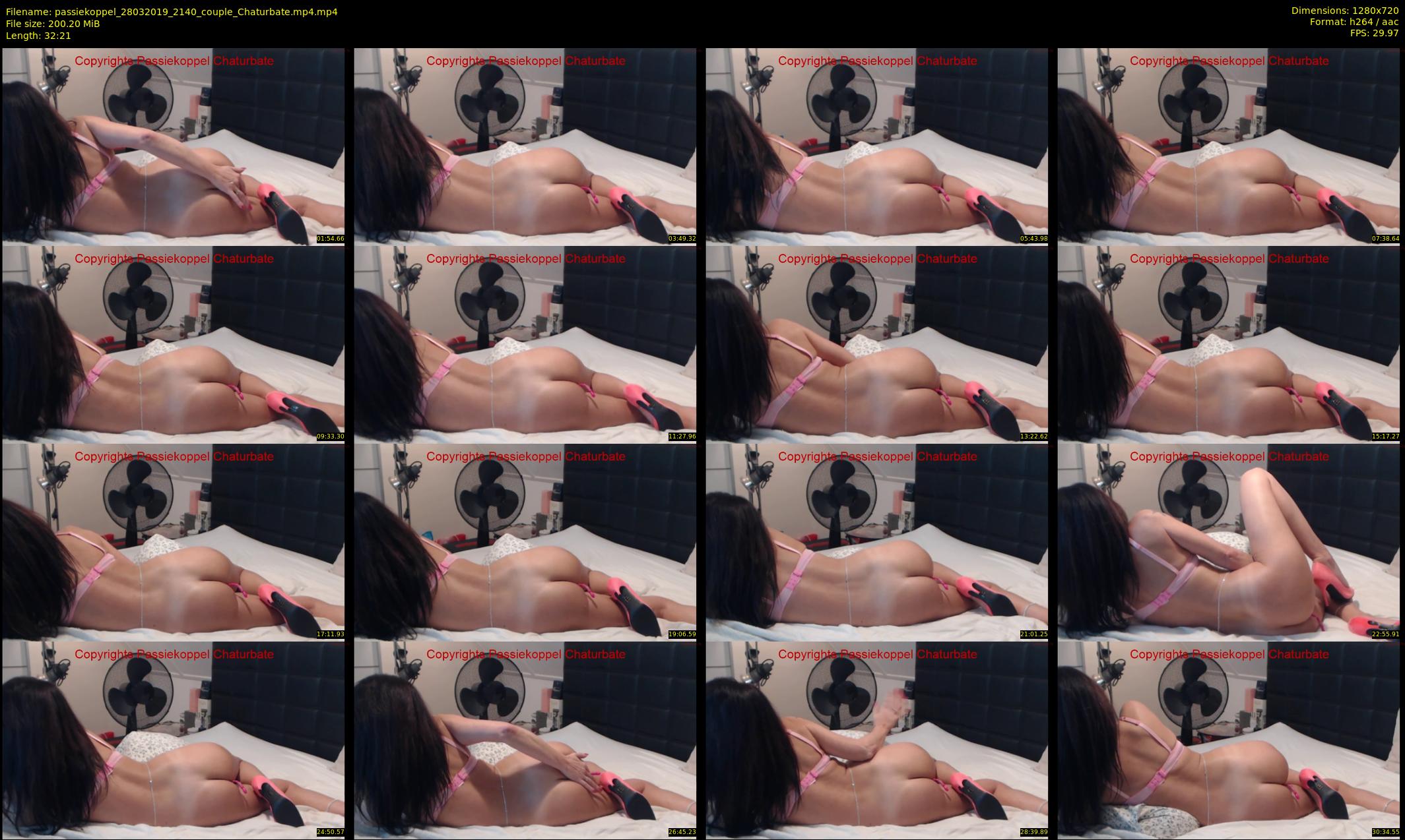 passiekoppel — 33 minute Chaturbate couple cam show recording, 720p, Mar 28, 2019