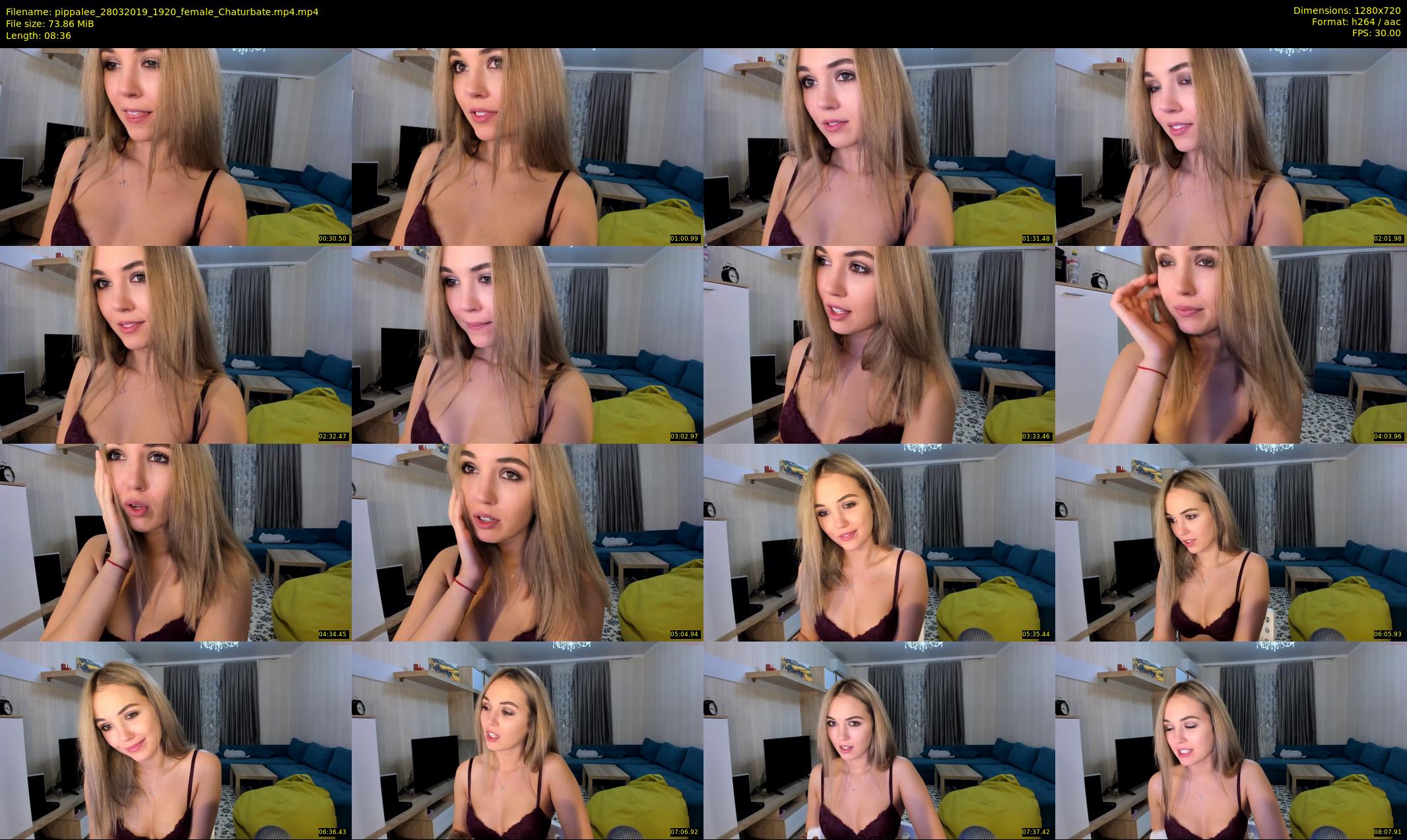 pippalee — 9 minute Chaturbate female cam show recording, 720p, Mar 28, 2019