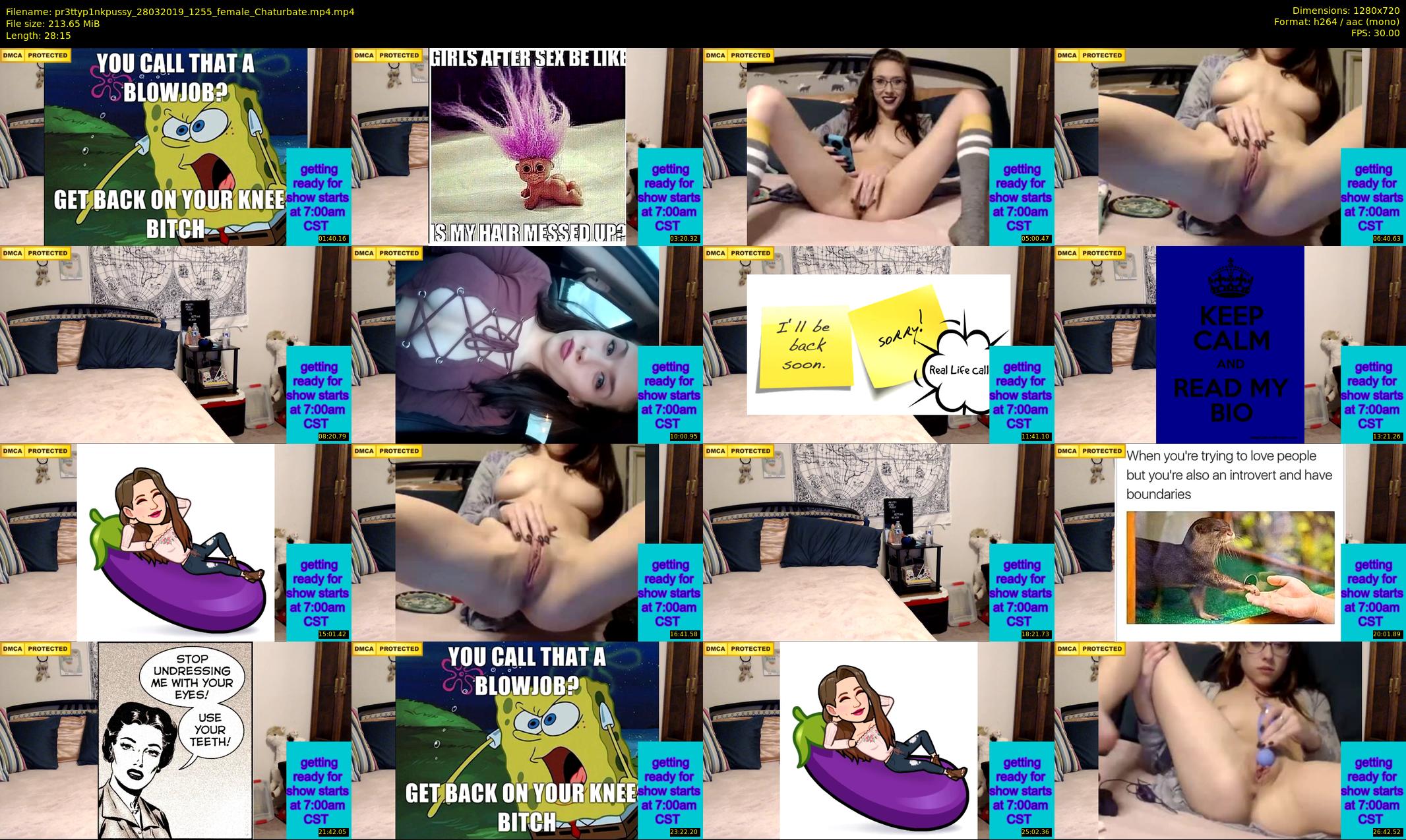 pr3ttyp1nkpussy — 29 minute Chaturbate couple cam show recording, 720p, Mar 28, 2019