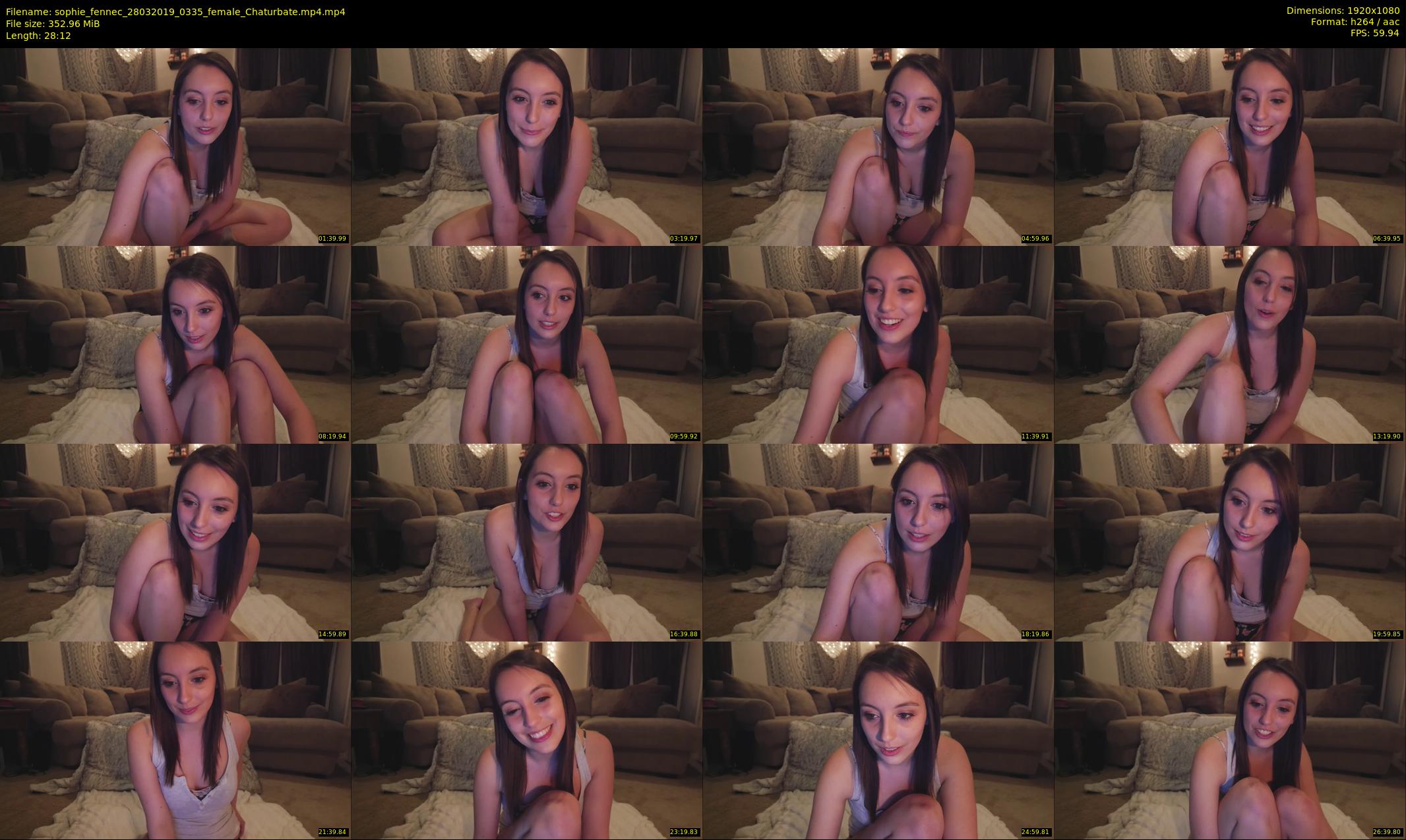 sophie_fennec — 29 minute Chaturbate female cam show recording, 1080p, Mar 28, 2019