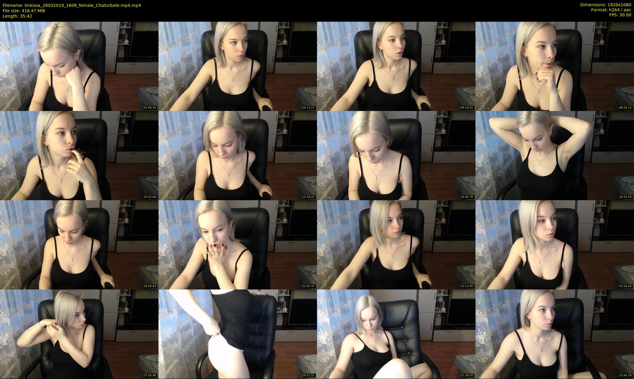 tinkissa — 36 minute Chaturbate couple cam show recording, 1080p, Mar 28, 2019