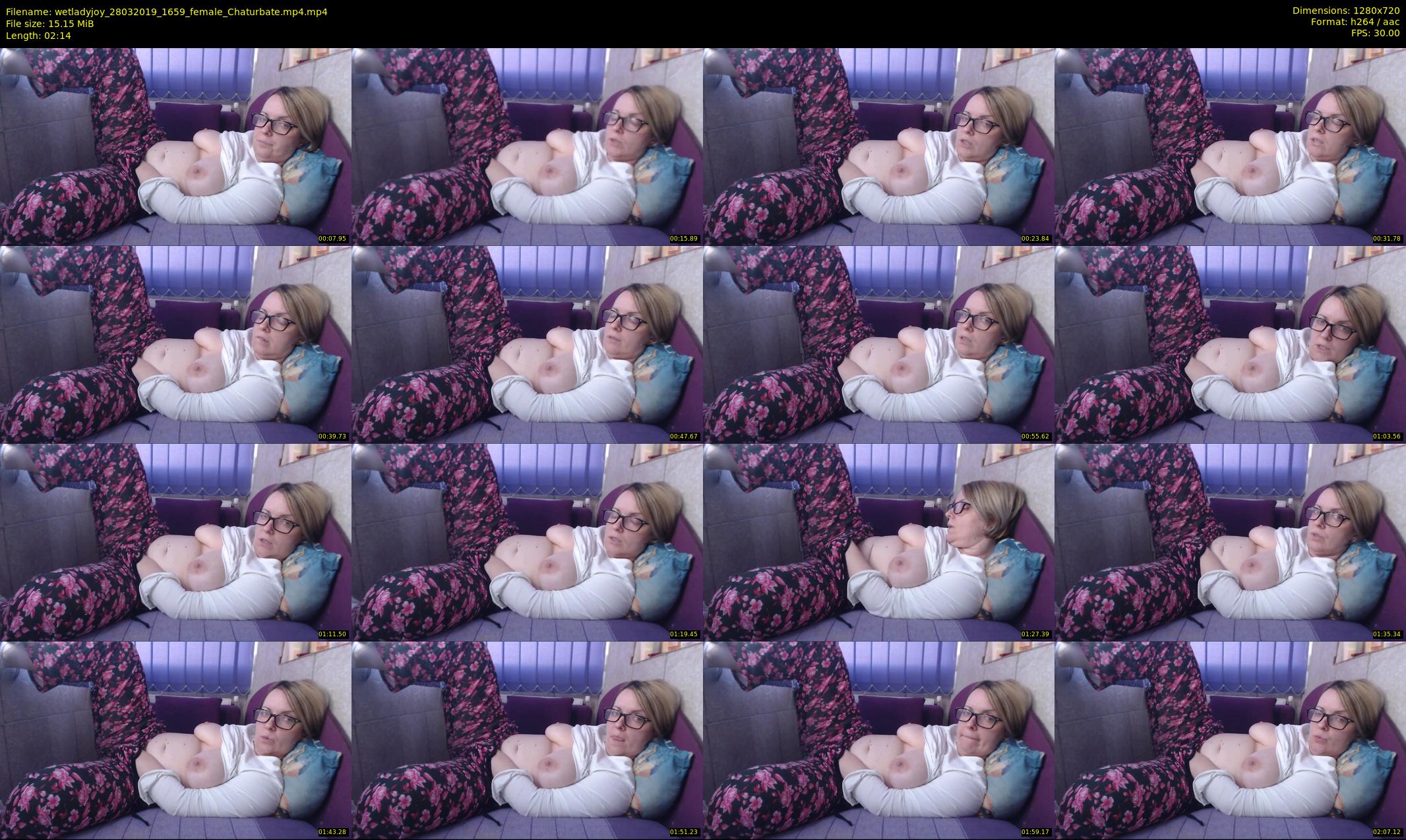 wetladyjoy — 3 minute Chaturbate female cam show recording, 720p, Mar 28, 2019