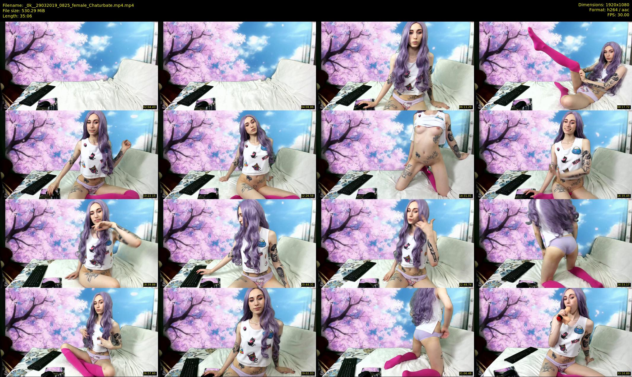 _0k_ — 36 minute Chaturbate female cam show recording, 1080p, Mar 29, 2019