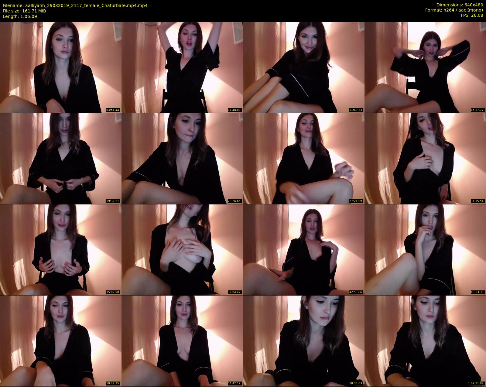 aalliyahh — 67 minute Chaturbate female cam show recording, 480p, Mar 29, 2019