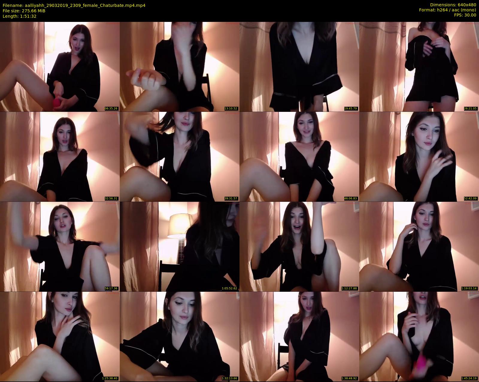 aalliyahh — 112 minute Chaturbate female cam show recording, 480p, Mar 29, 2019