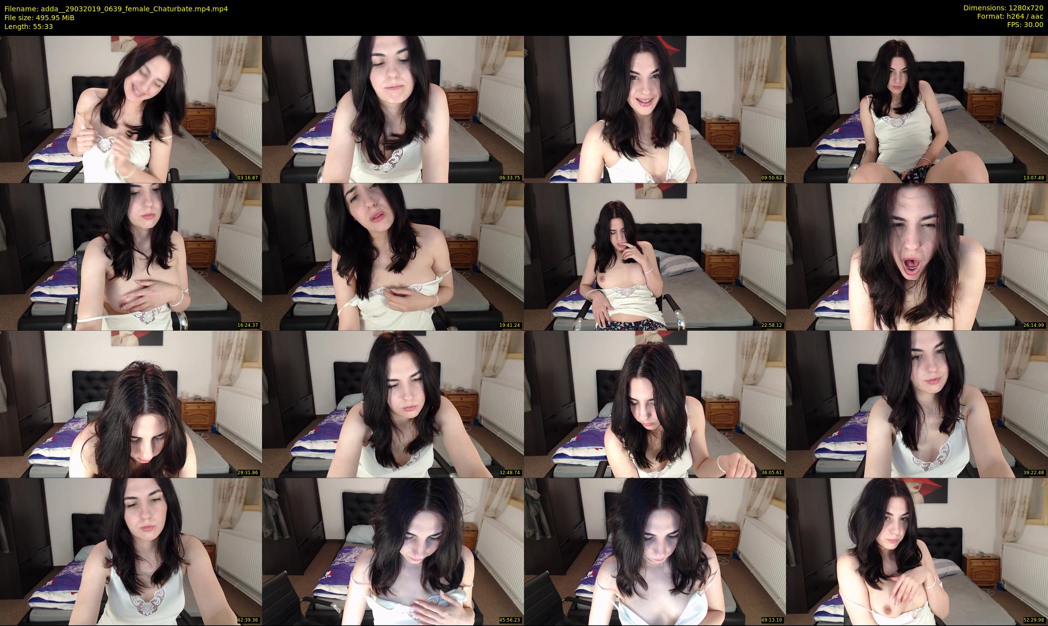 adda_ — 56 minute Chaturbate female cam show recording, 720p, Mar 29, 2019