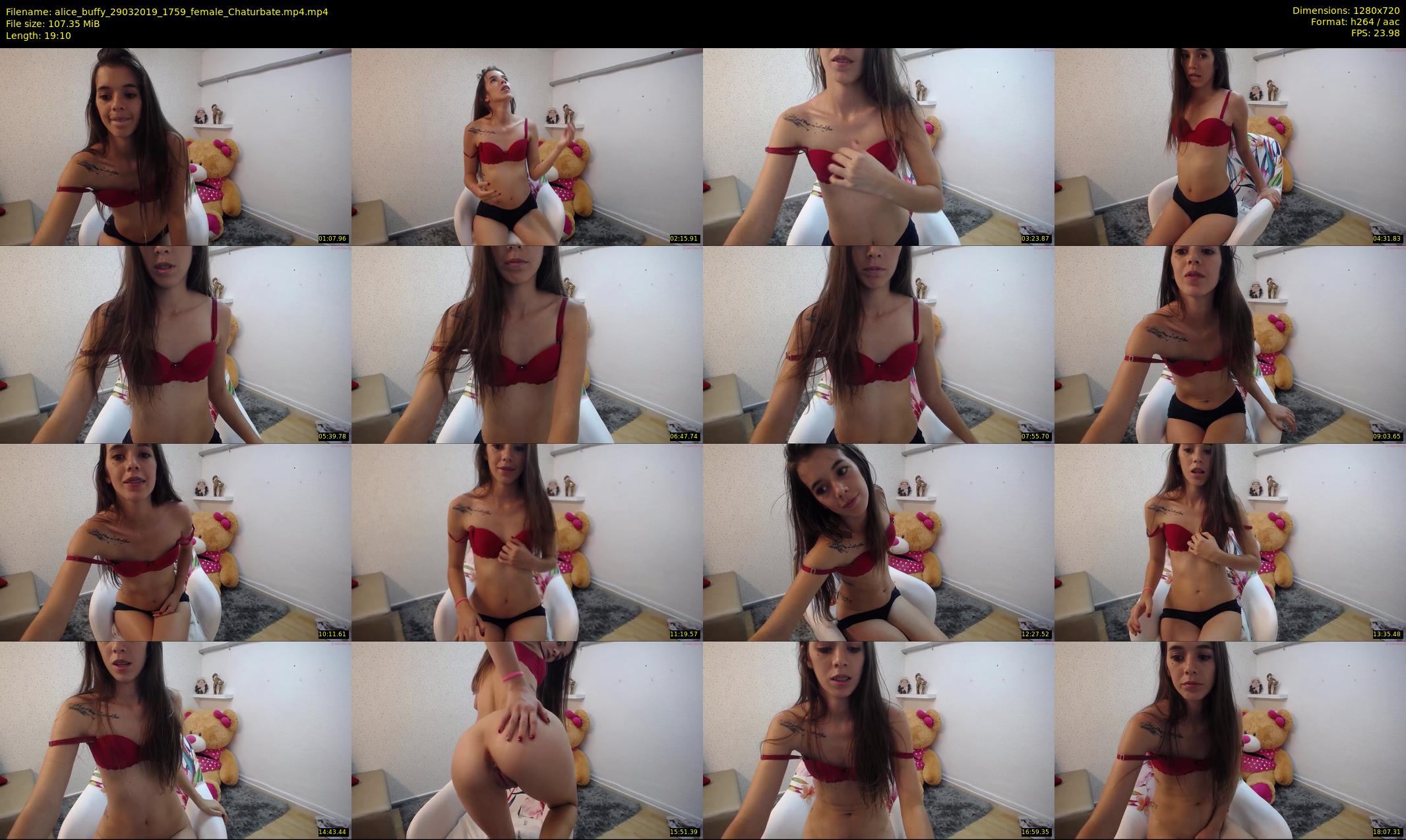 alice_buffy — 20 minute Chaturbate female cam show recording, 720p, Mar 29, 2019