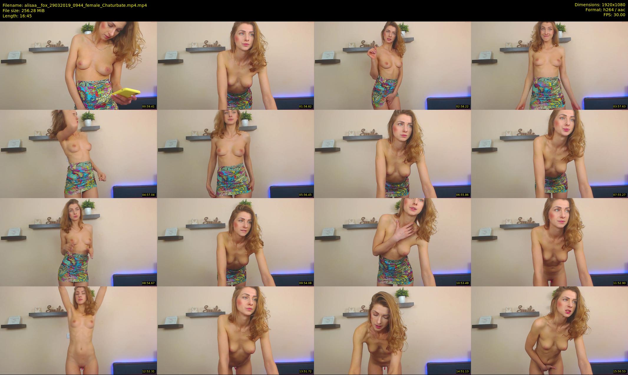 alisaa__fox — 17 minute Chaturbate female cam show recording, 1080p, Mar 29, 2019