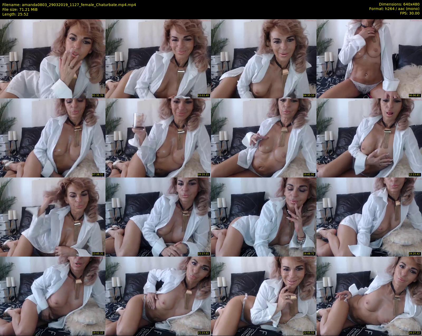 amanda0803 — 26 minute Chaturbate female cam show recording, 480p, Mar 29, 2019