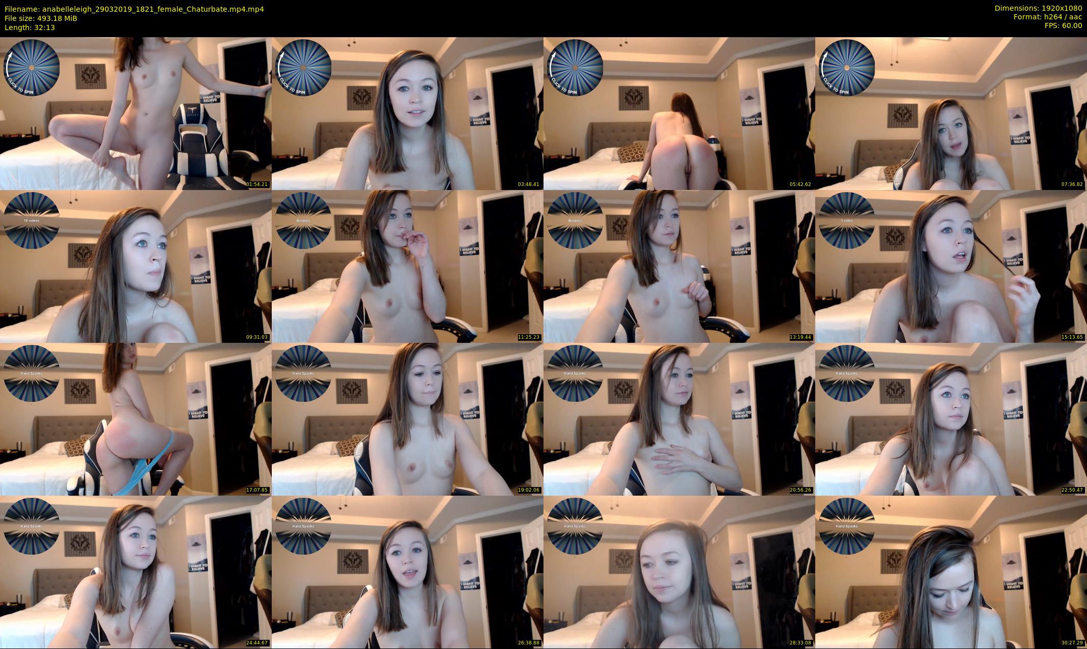 anabelleleigh — 33 minute Chaturbate female cam show recording, 1080p, Mar 29, 2019