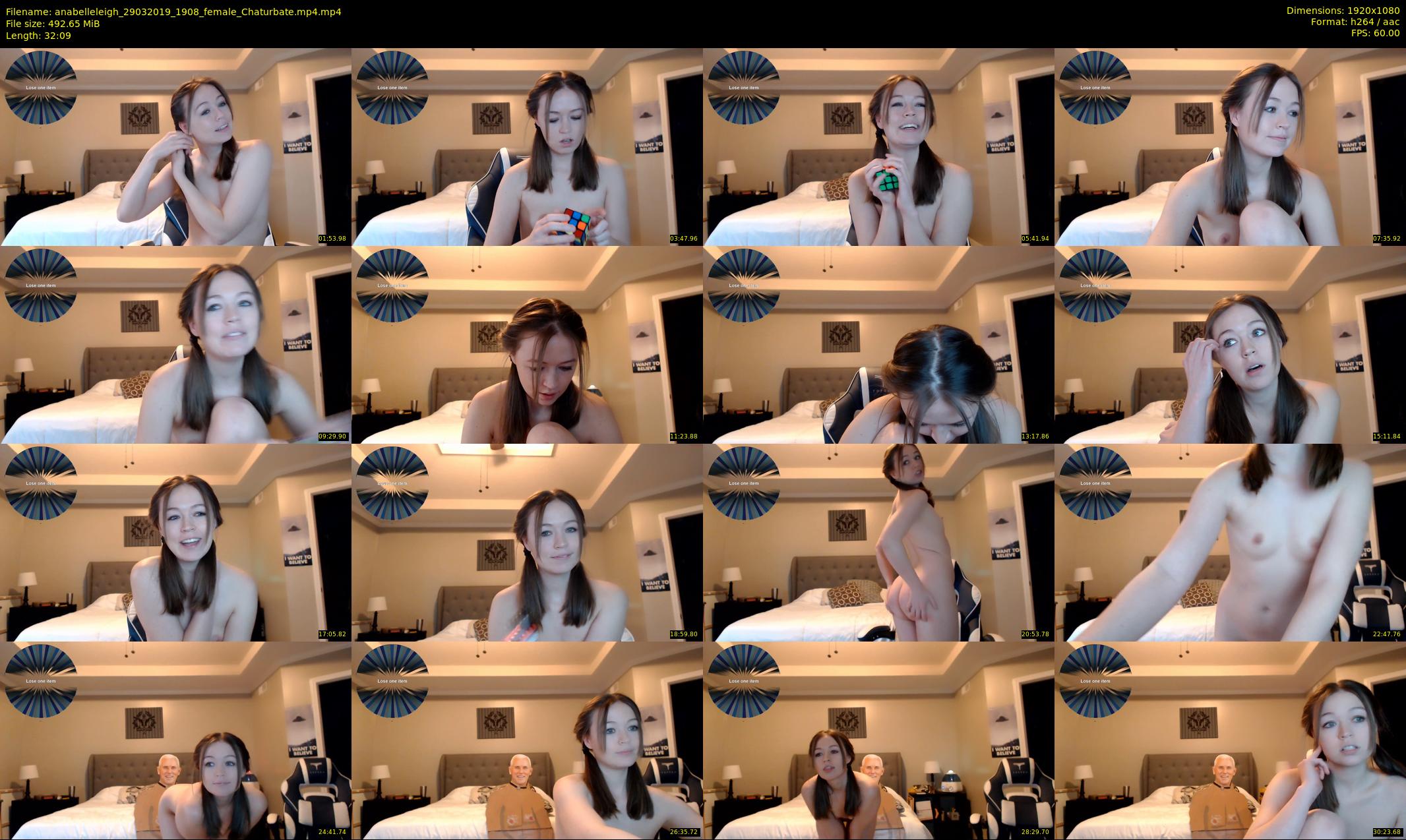 anabelleleigh — 33 minute Chaturbate female cam show recording, 1080p, Mar 29, 2019