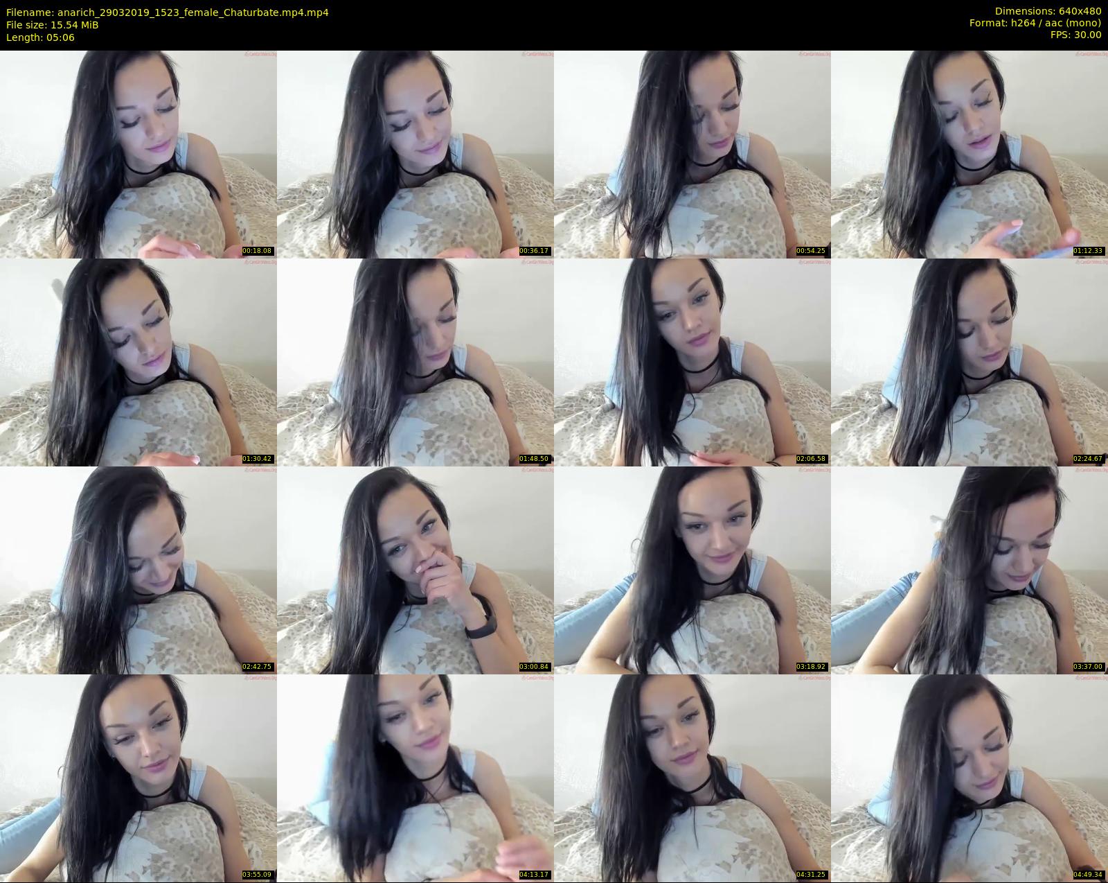 anarich — 6 minute Chaturbate female cam show recording, 480p, Mar 29, 2019