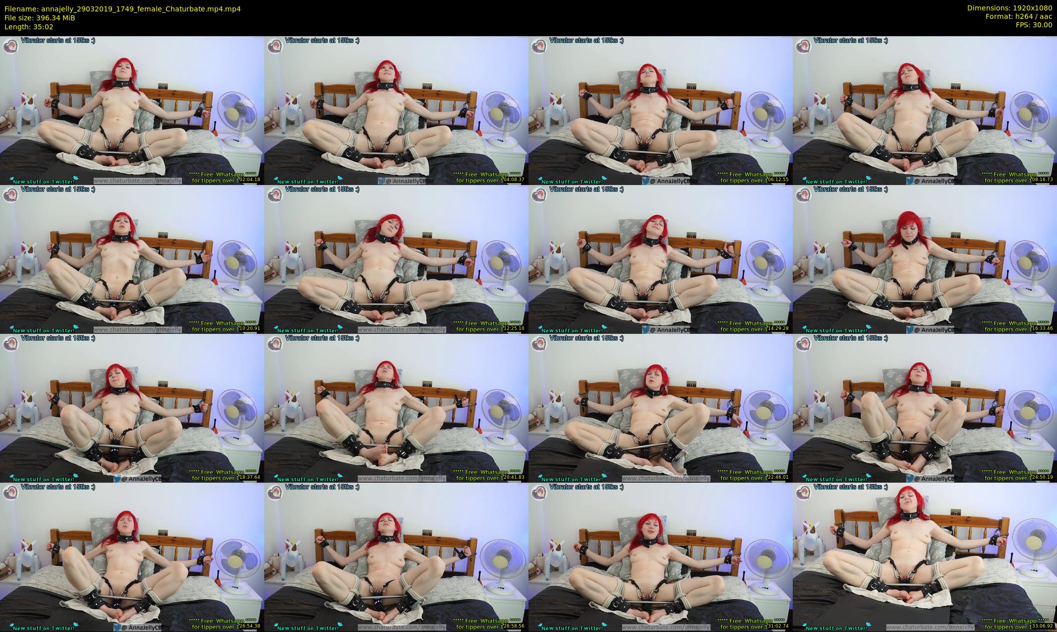 annajelly — 36 minute Chaturbate couple cam show recording, 1080p, Mar 29, 2019