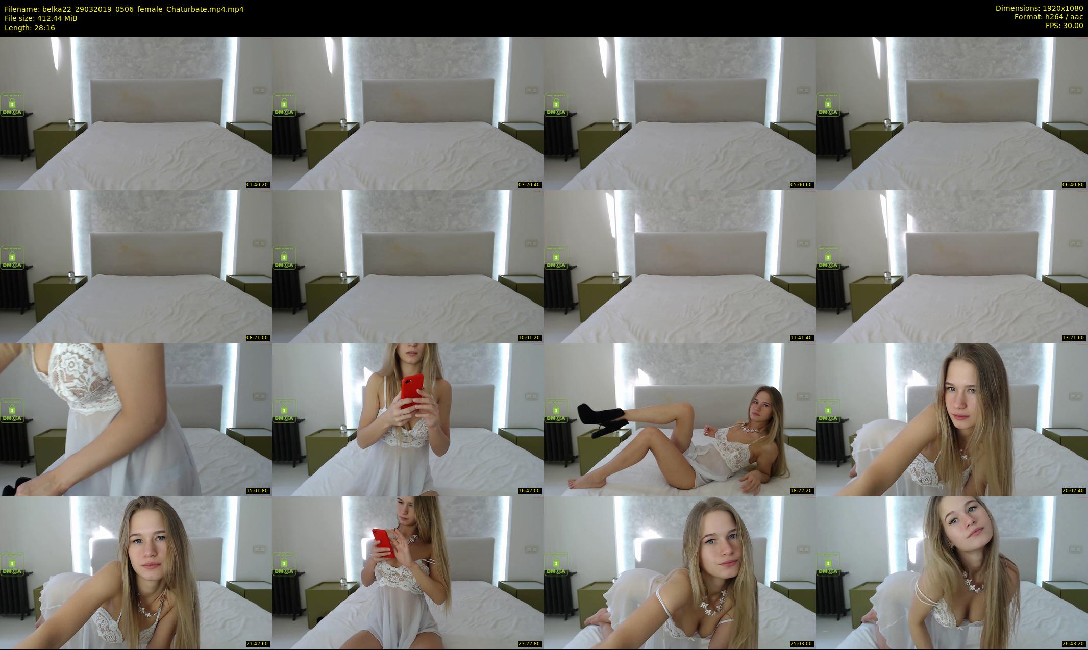belka22 — 29 minute Chaturbate female cam show recording, 1080p, Mar 29, 2019
