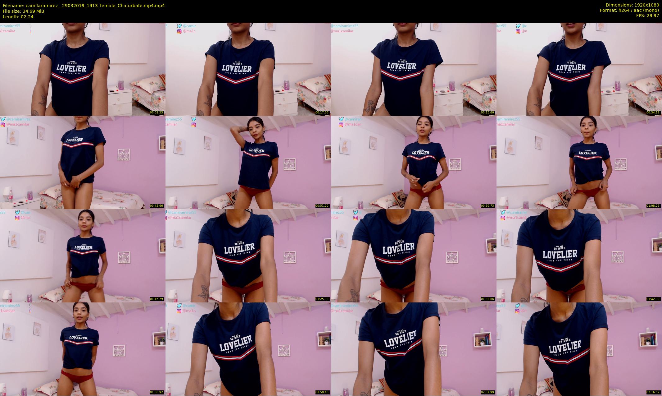 camilaramirez_ — 3 minute Chaturbate female cam show recording, 1080p, Mar 29, 2019