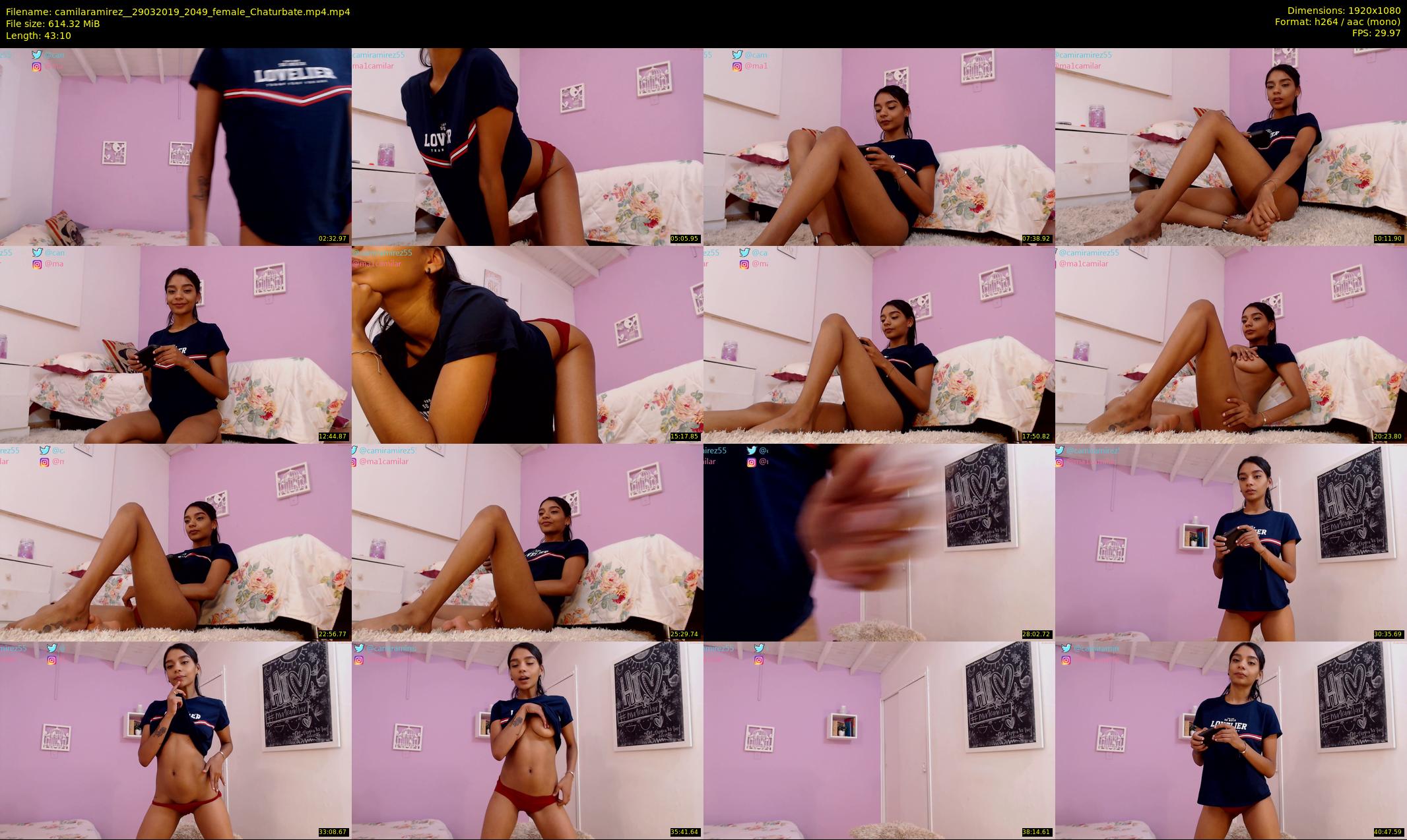 camilaramirez_ — 44 minute Chaturbate female cam show recording, 1080p, Mar 29, 2019