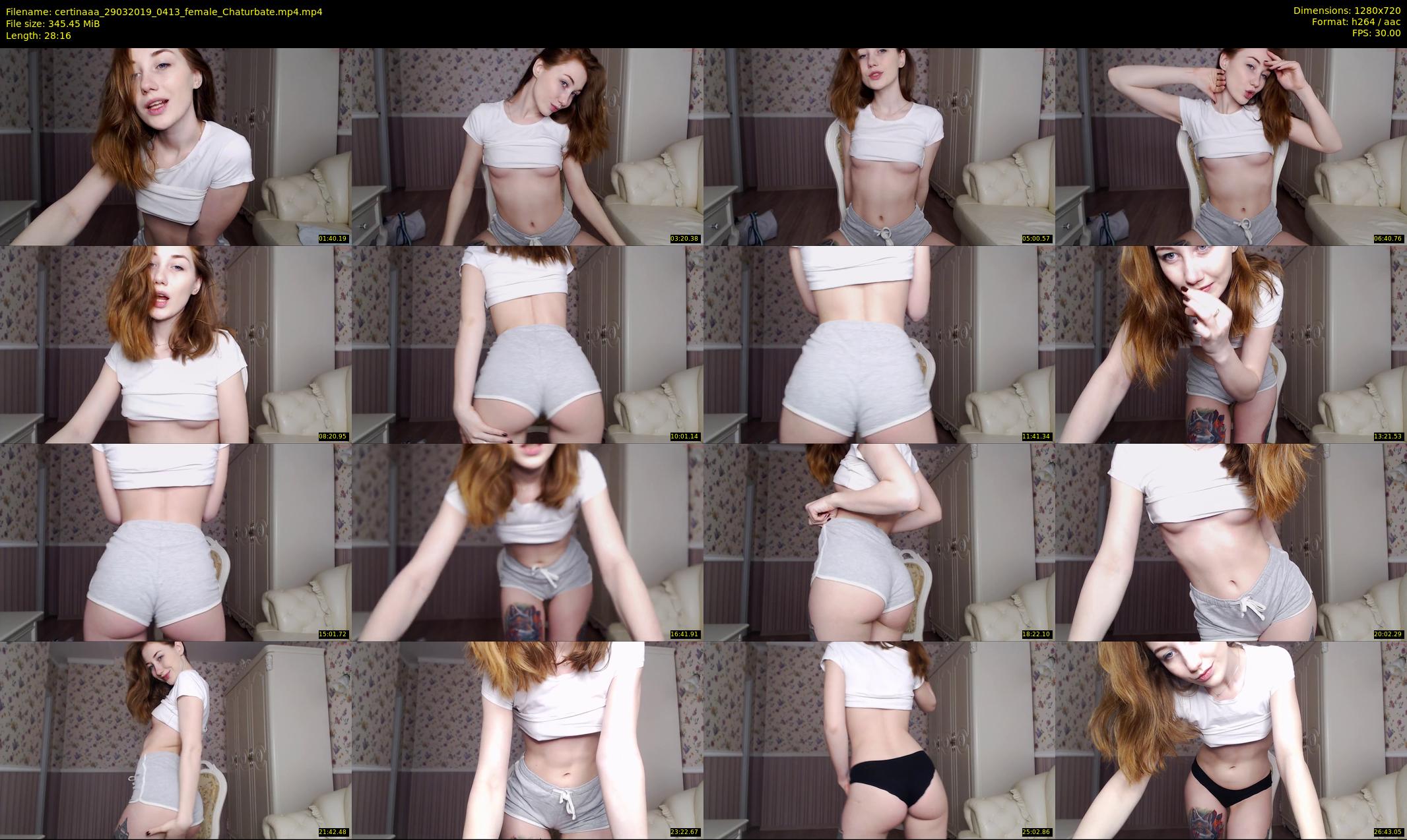 certinaaa — 29 minute Chaturbate female cam show recording, 720p, Mar 29, 2019