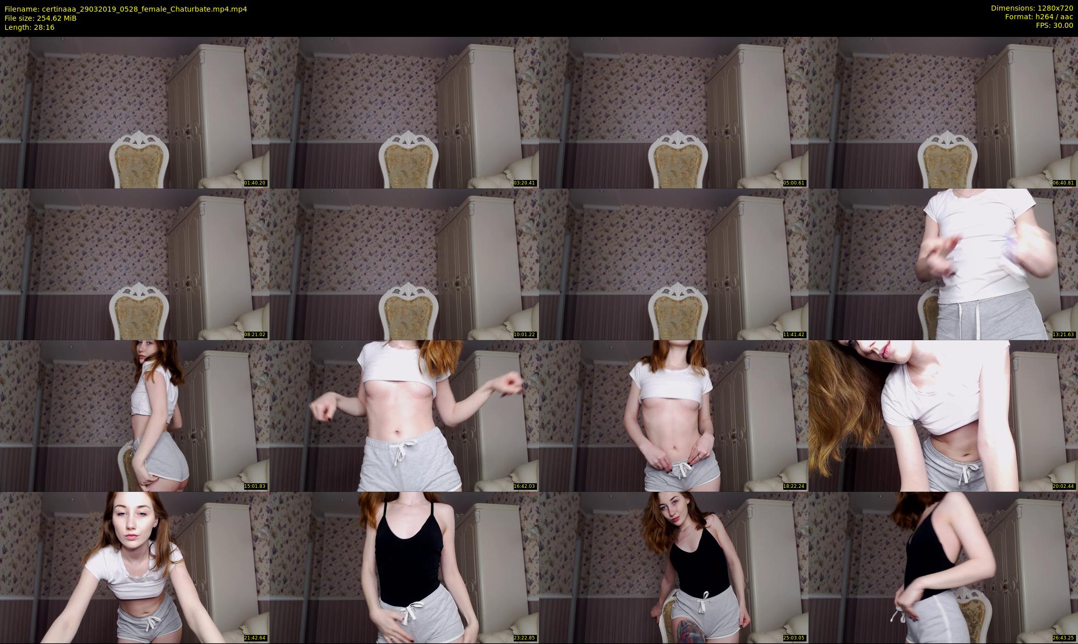 certinaaa — 29 minute Chaturbate female cam show recording, 720p, Mar 29, 2019