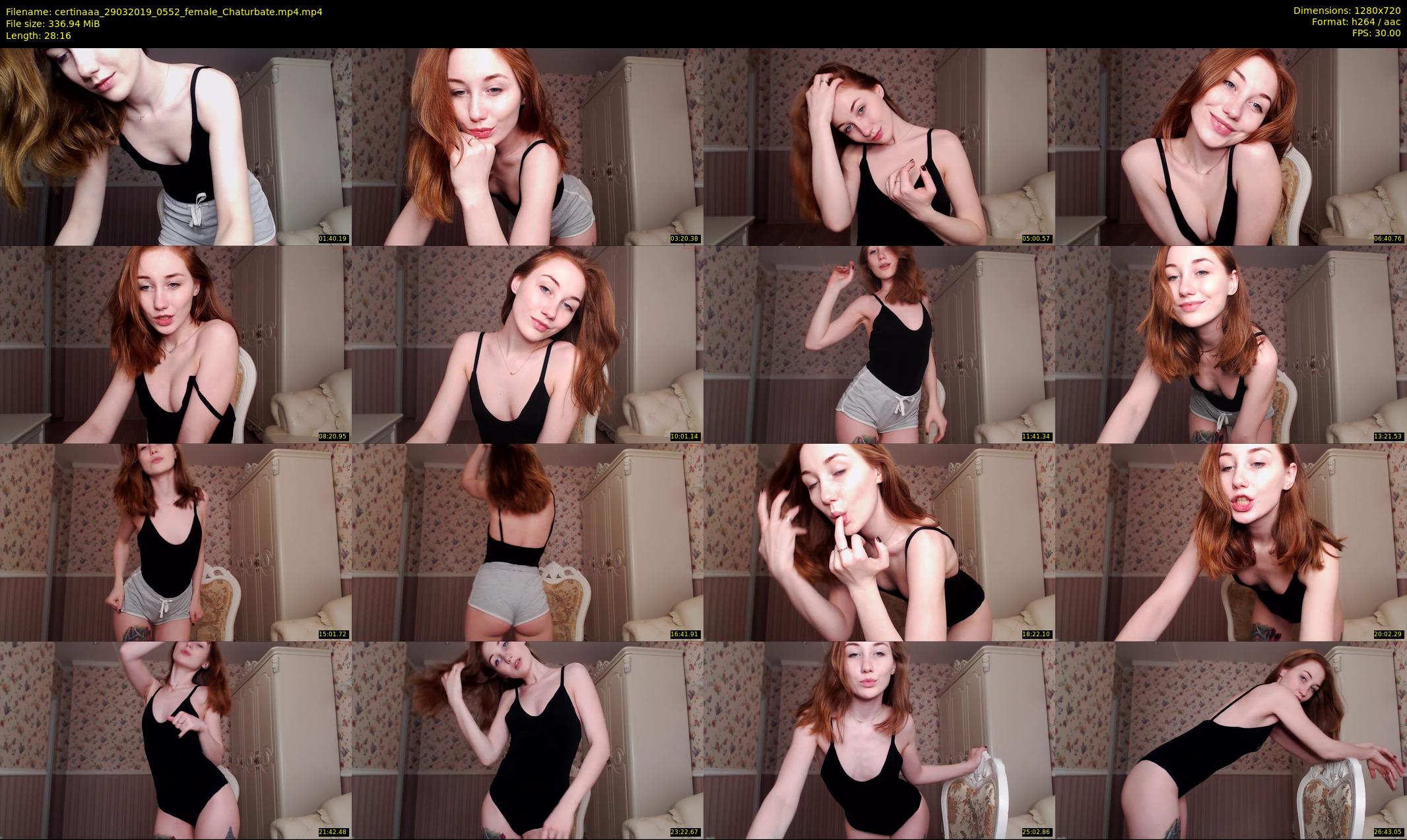 certinaaa — 29 minute Chaturbate female cam show recording, 720p, Mar 29, 2019