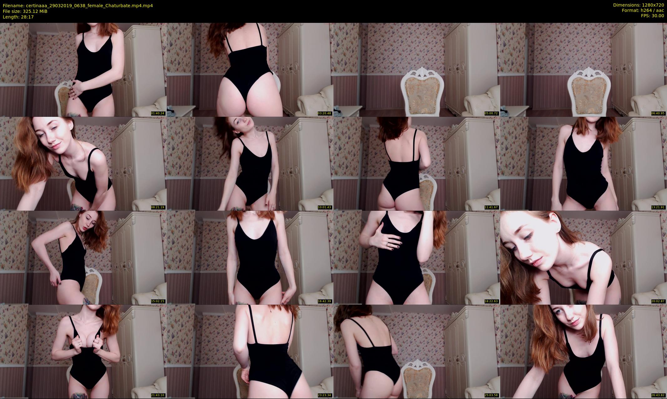 certinaaa — 29 minute Chaturbate female cam show recording, 720p, Mar 29, 2019