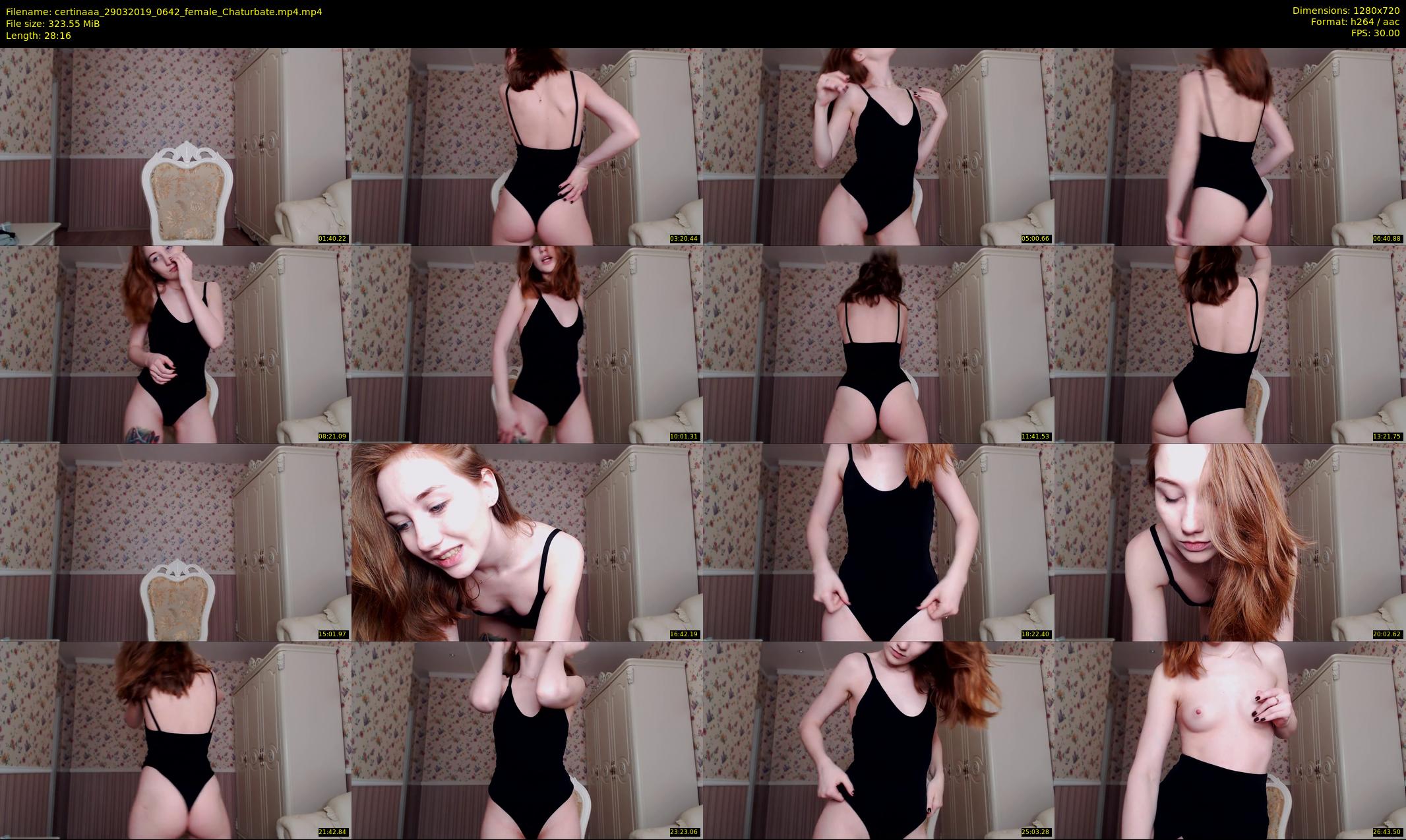 certinaaa — 29 minute Chaturbate female cam show recording, 720p, Mar 29, 2019