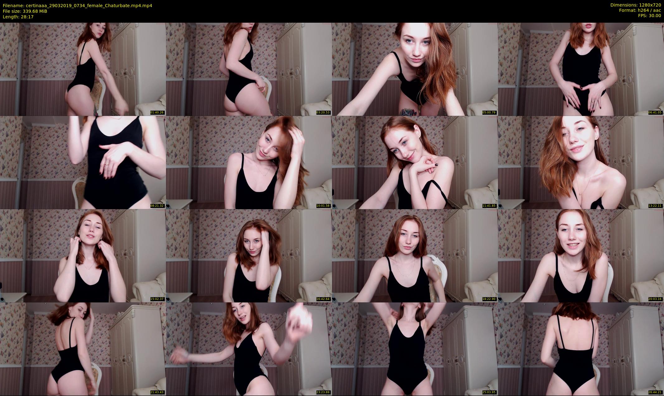 certinaaa — 29 minute Chaturbate female cam show recording, 720p, Mar 29, 2019