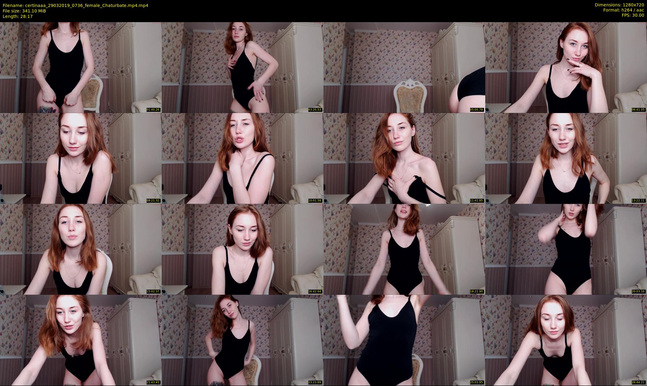 certinaaa — 29 minute Chaturbate female cam show recording, 720p, Mar 29, 2019
