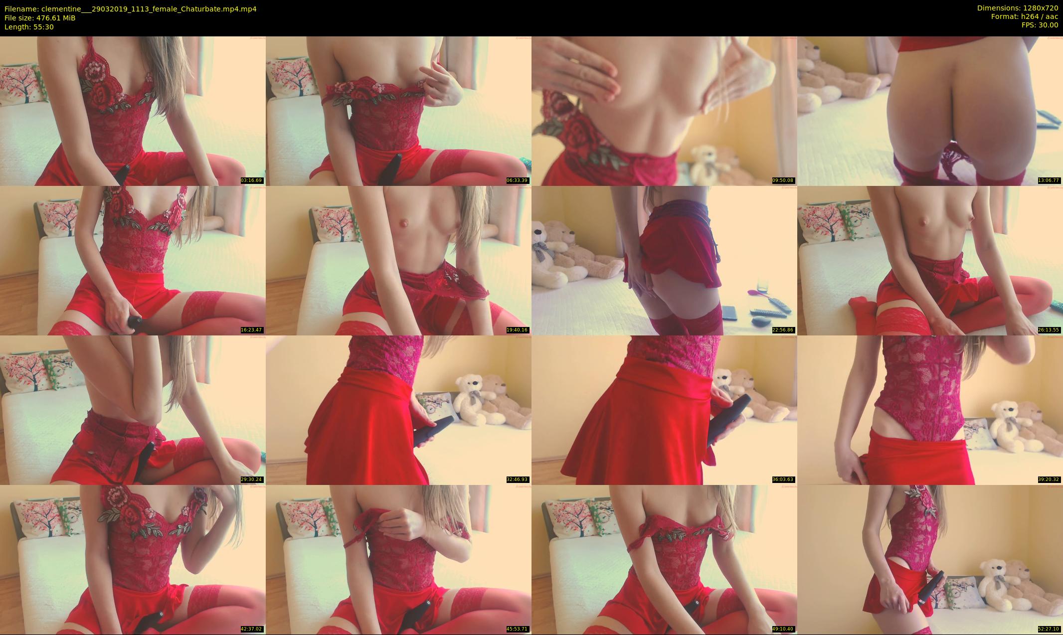 clementine__ — 56 minute Chaturbate female cam show recording, 720p, Mar 29, 2019