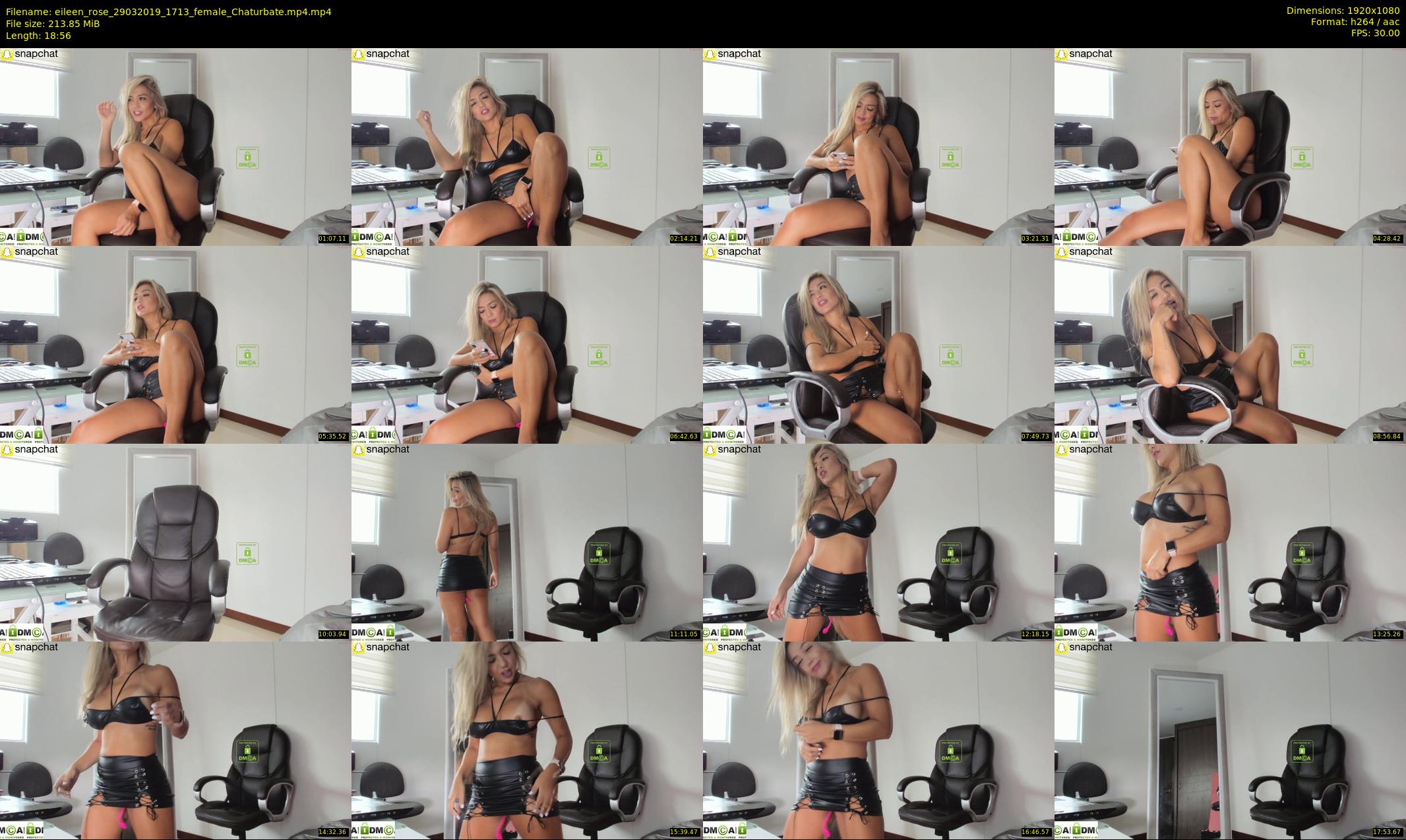 eileen_rose — 19 minute Chaturbate female cam show recording, 1080p, Mar 29, 2019